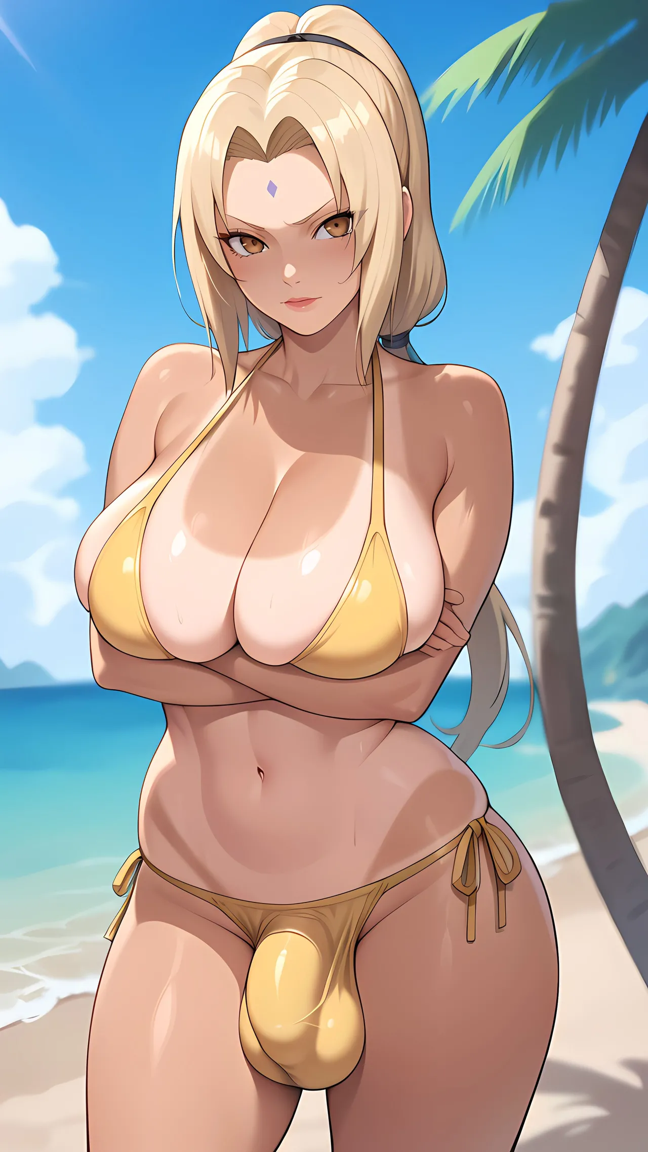 Tsunade Futa in Bikini - Naruto: Shippuden - page20
