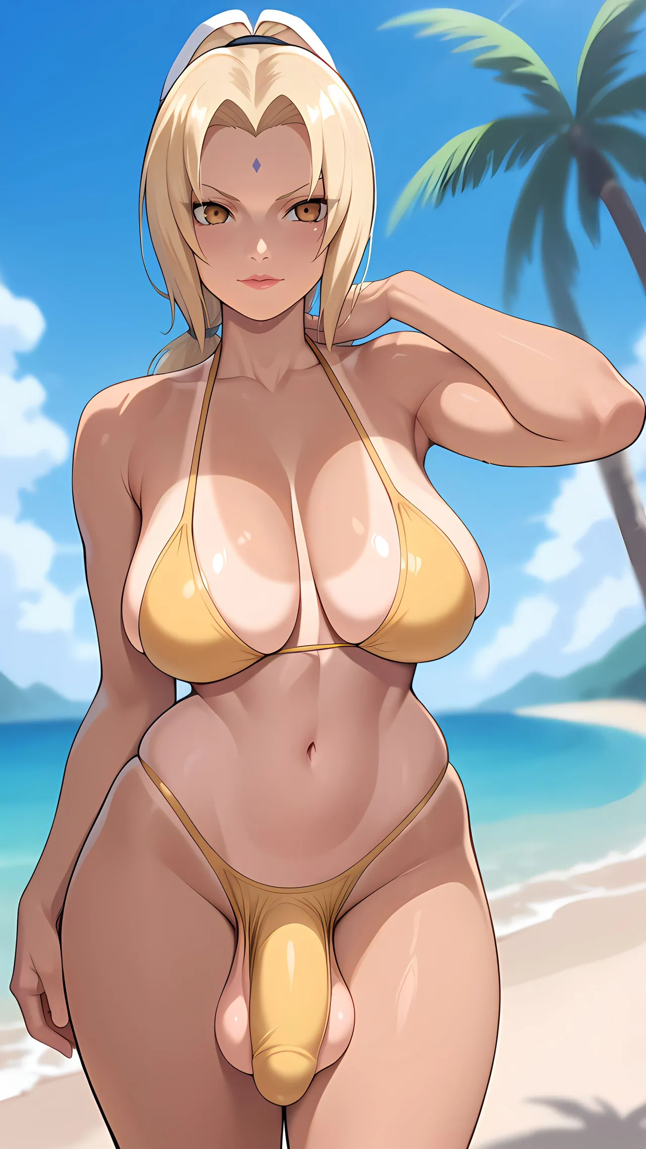 Tsunade Futa in Bikini - Naruto: Shippuden - page30