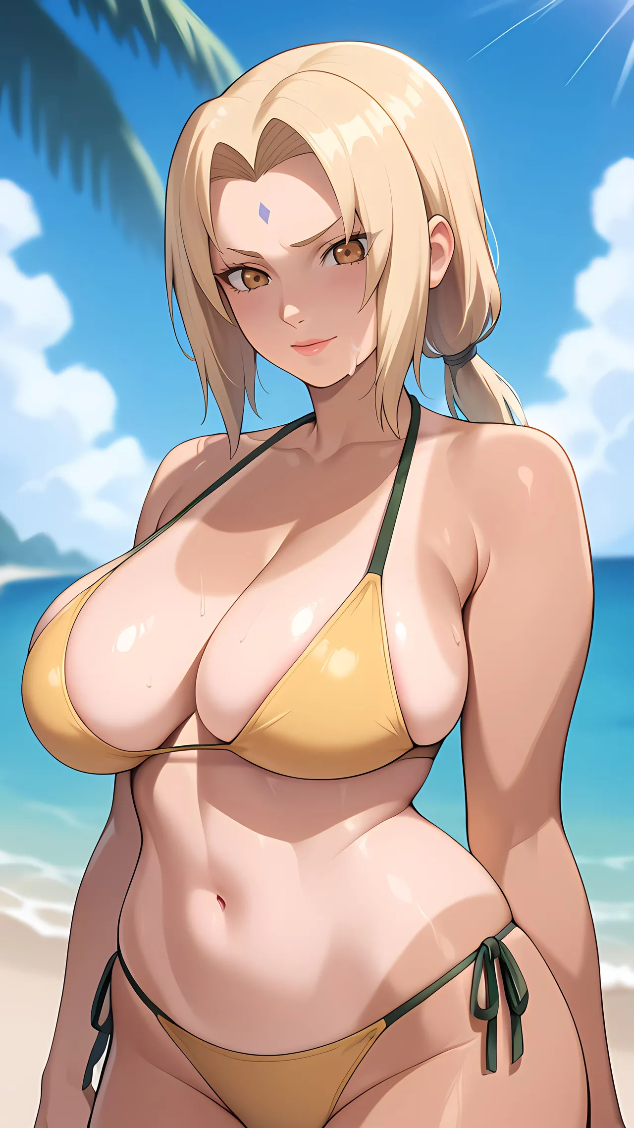 Tsunade Futa in Bikini - Naruto: Shippuden - page9
