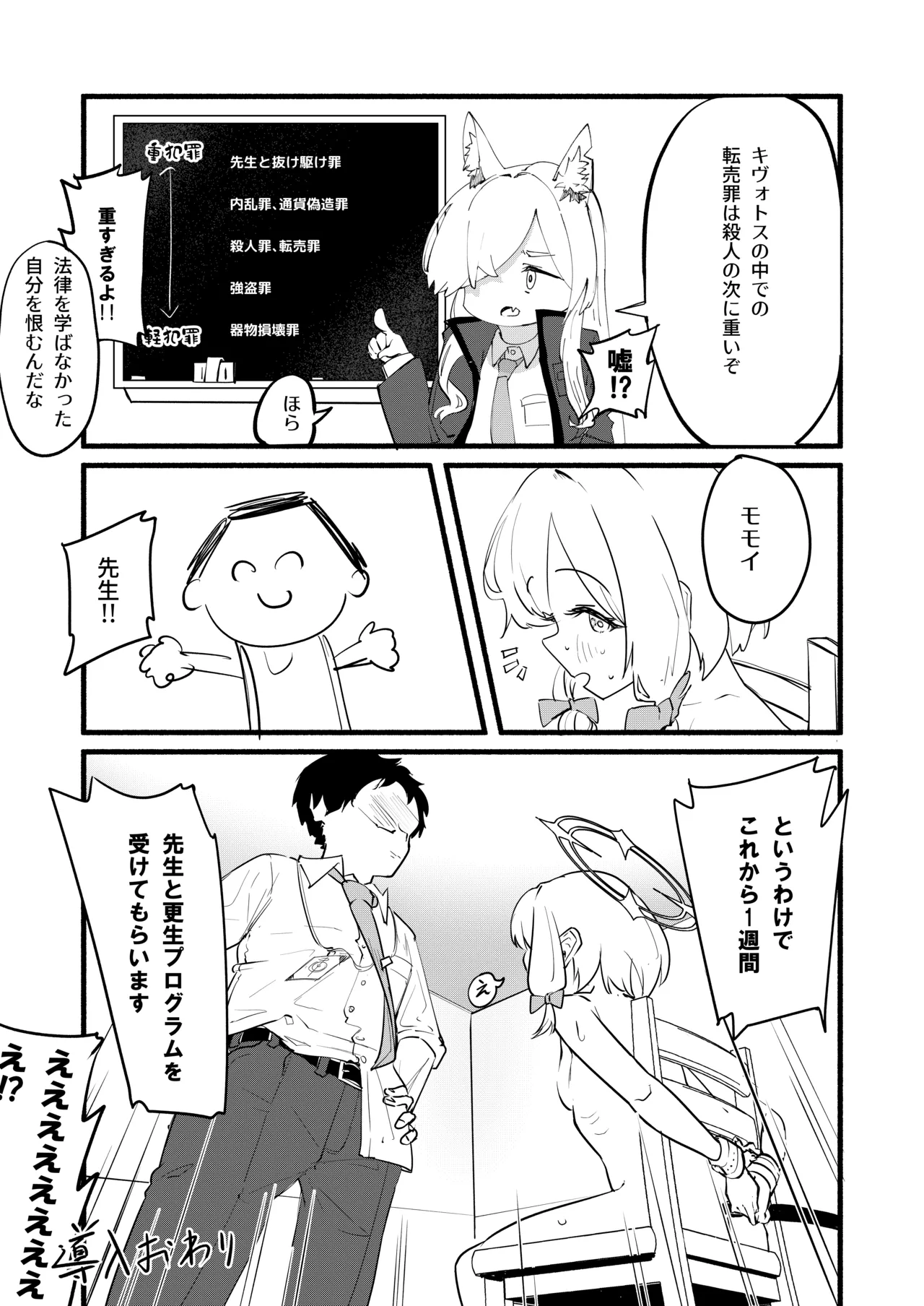 才羽モモイの更生プログラム - page8
