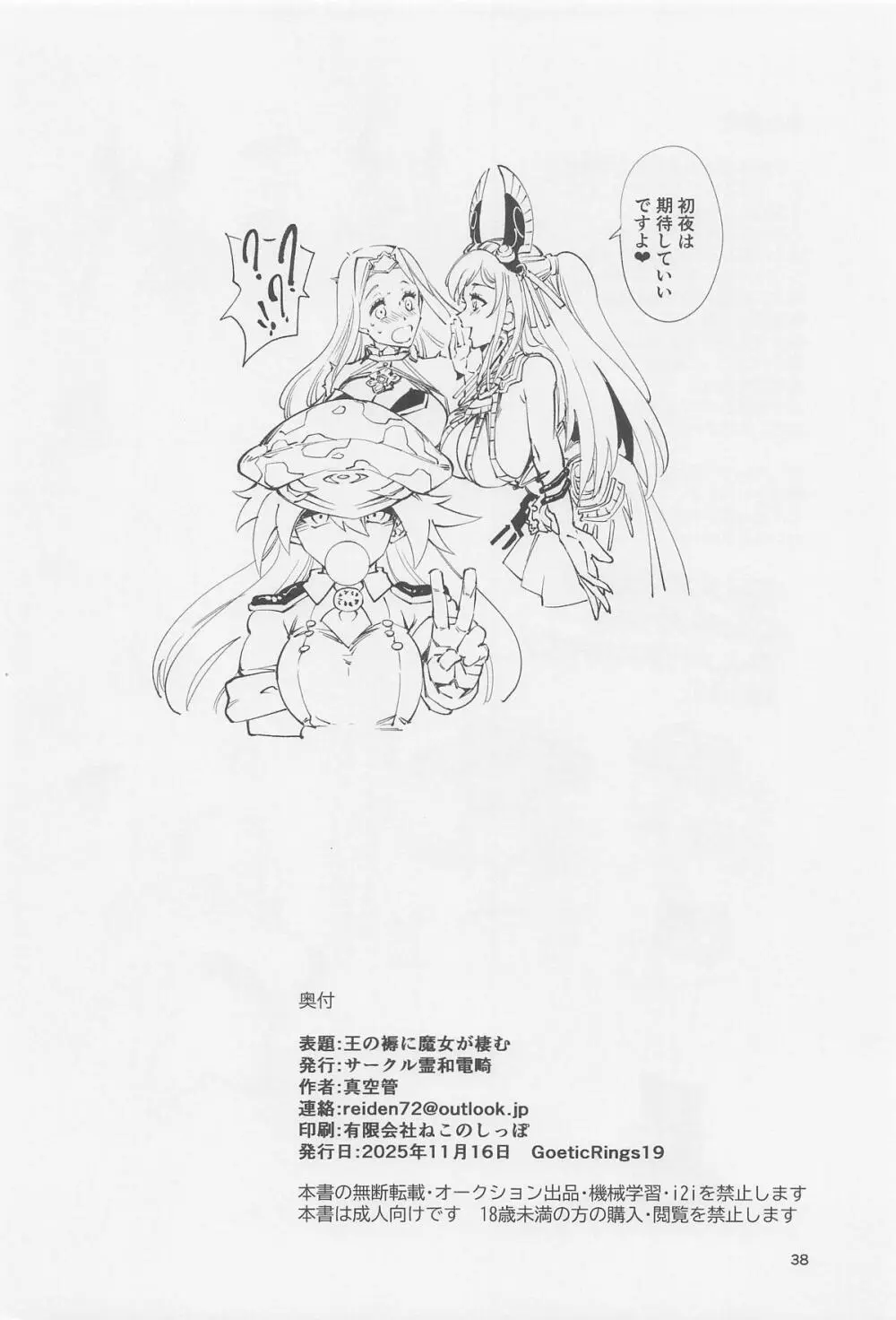 王の褥に魔女が棲む - page37