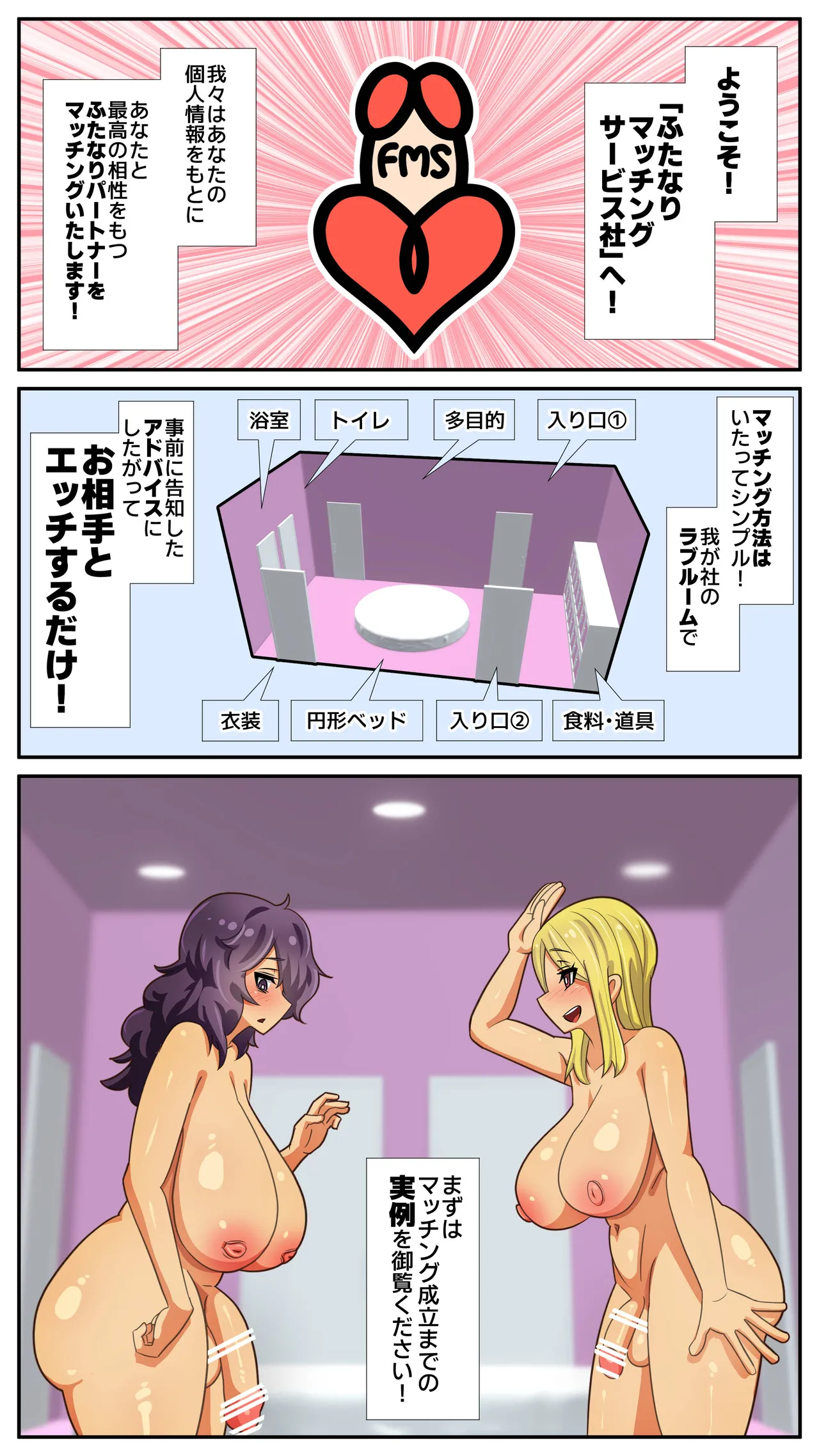 Futanari Matching Service 5 - page2