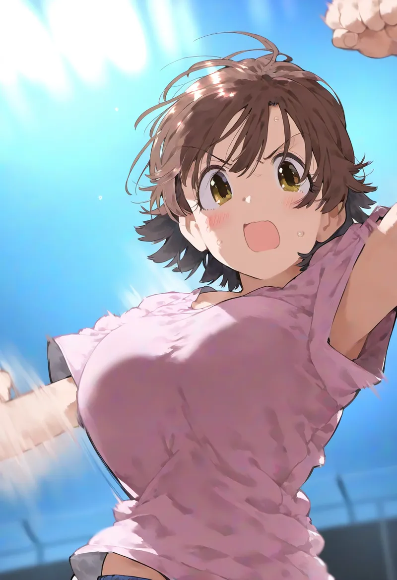【AI Generated】本田未央はクソガキの性玩具 - page9