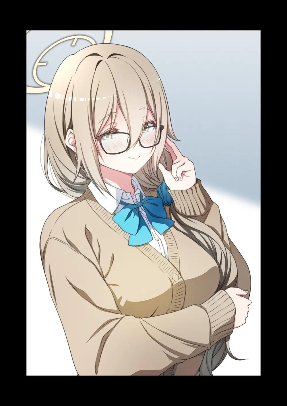 制服アカネのご奉仕を - page9
