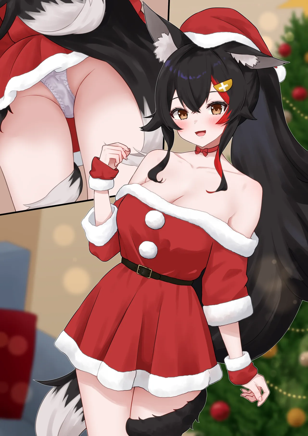 ミニスカサンタmoとラブラブえっち - page3