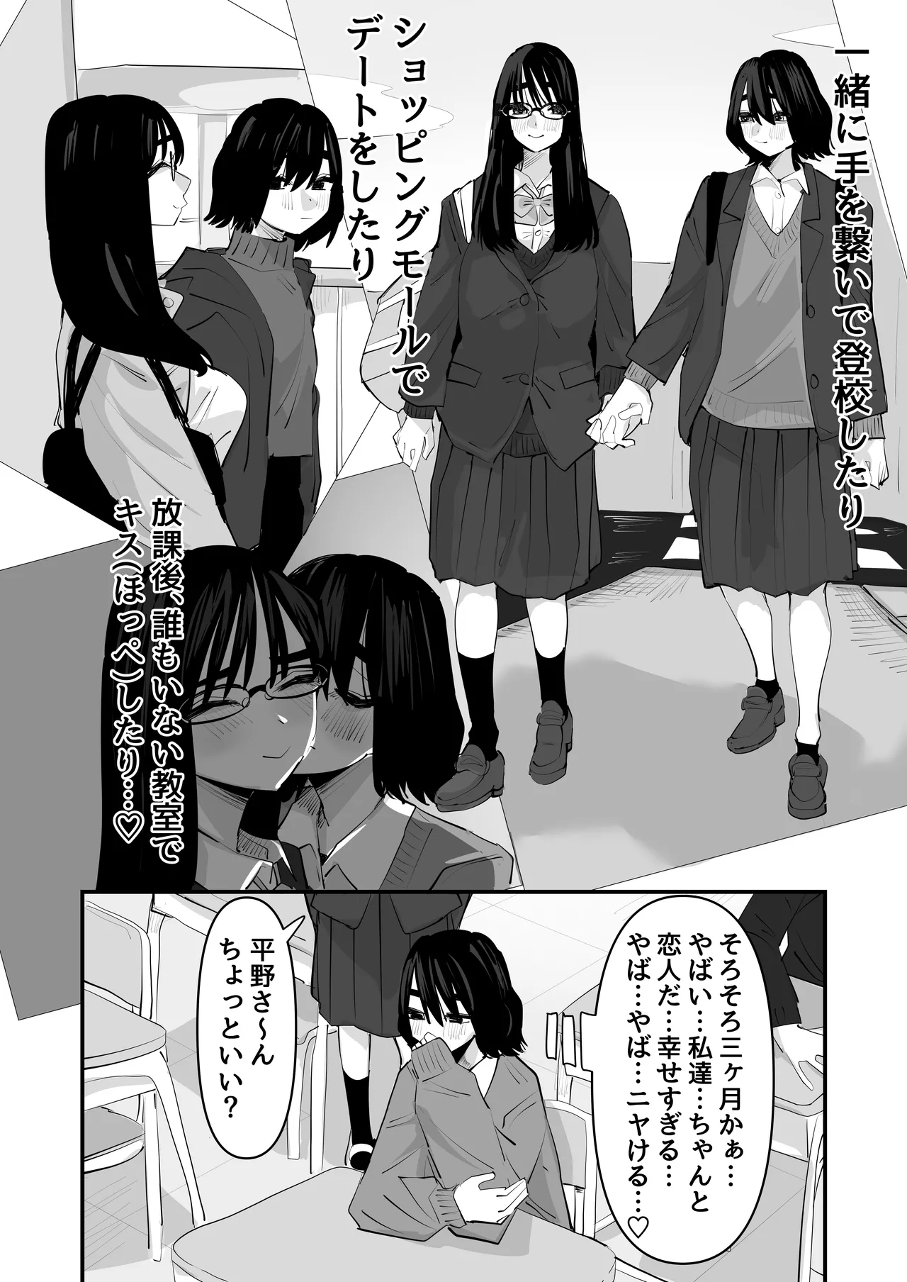 初めての百合セックス - page6