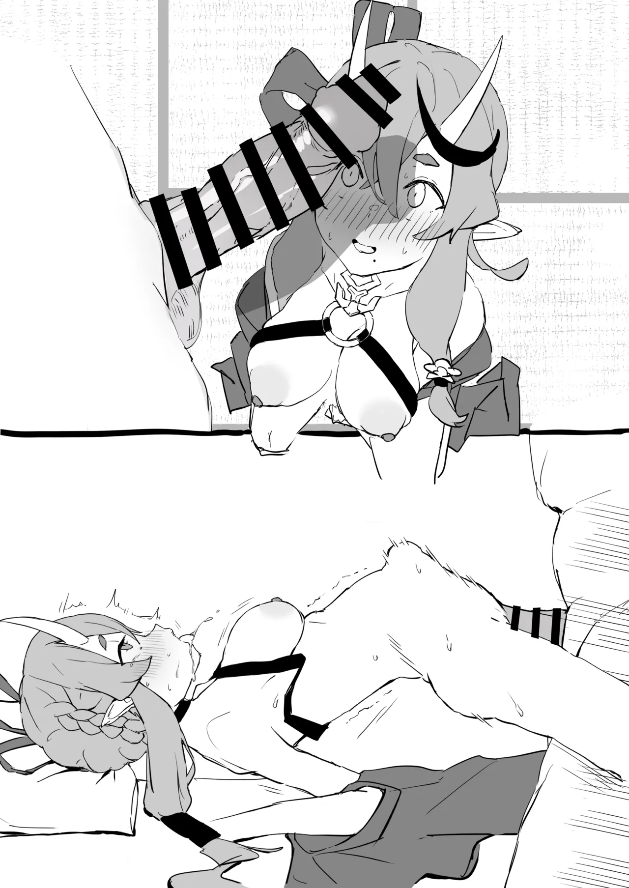 mkt様を首〇めでわからせる漫画 - page5