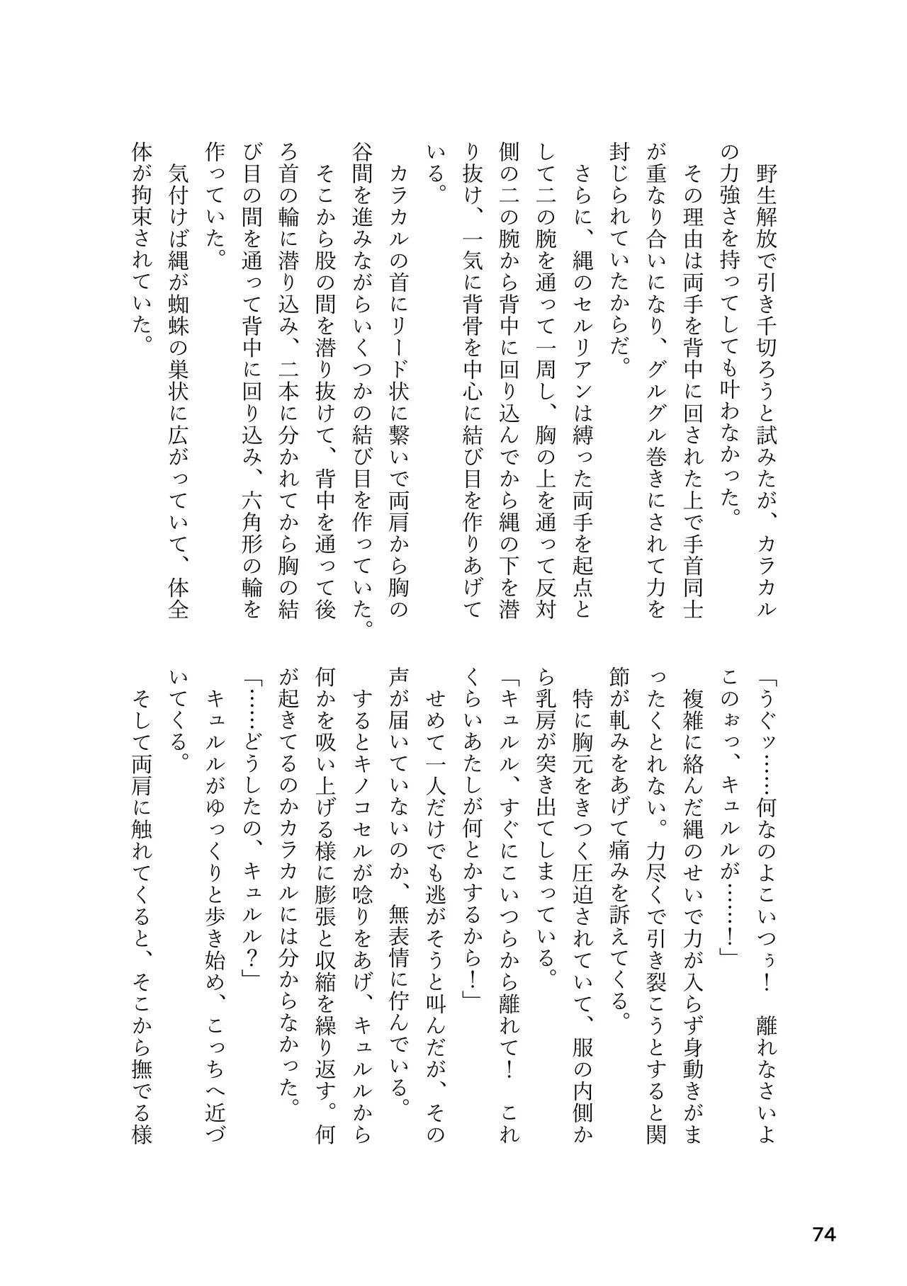 けもフレ 緊縛・拘束合同 (けものフレンズ） - page74