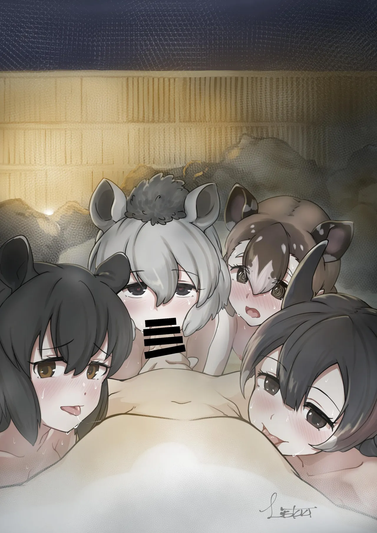 けもフレ温泉合同 ~浴場で欲情はダメなのね!~ - page35