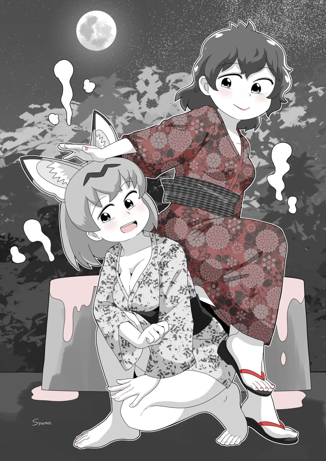 けもフレ温泉合同 ~浴場で欲情はダメなのね!~ - page5