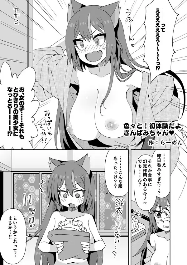 きんぱみちゃんの初めてのTS配信 - page2
