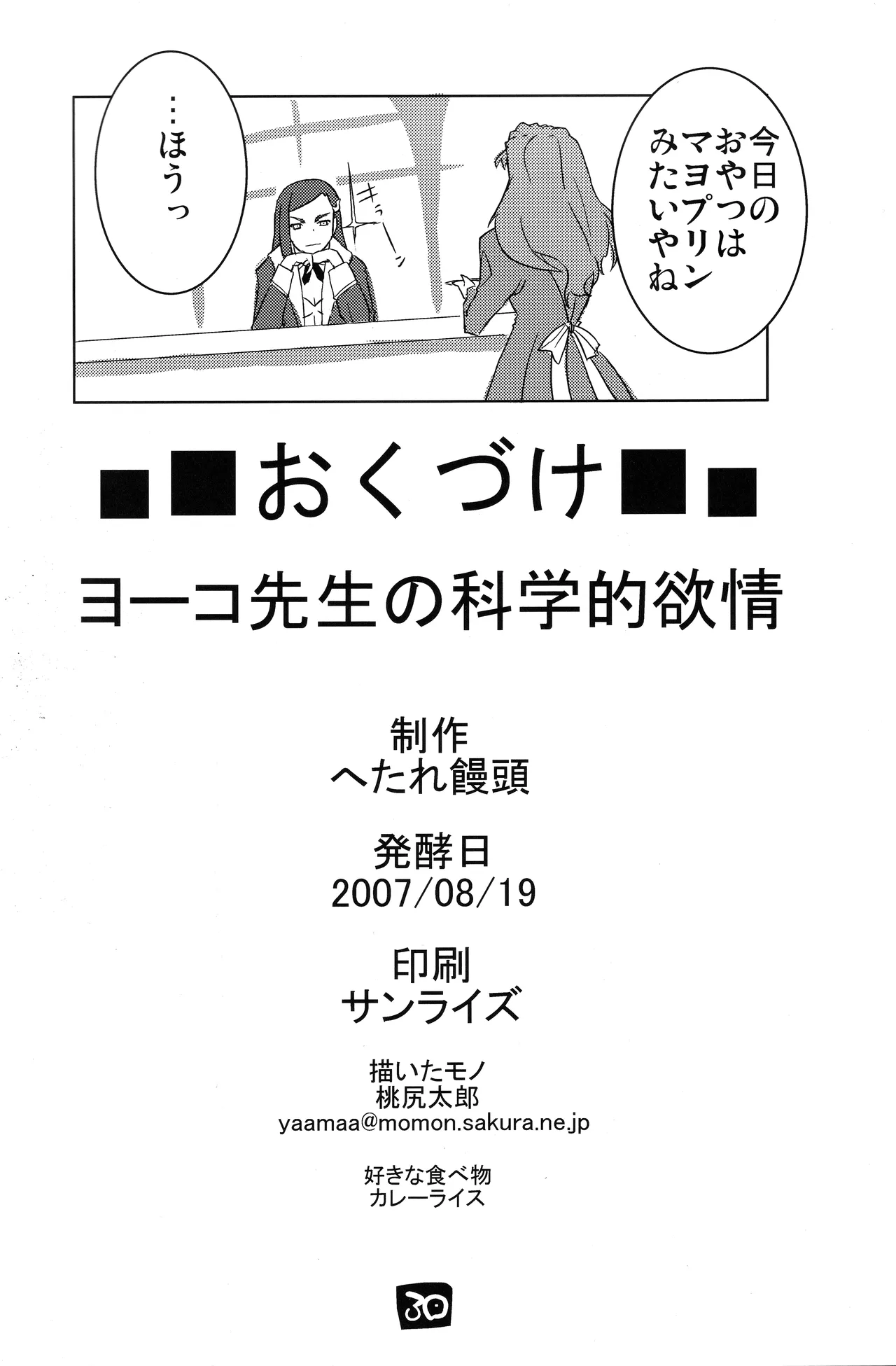 ヨーコ先生の科学の欲情 - page29