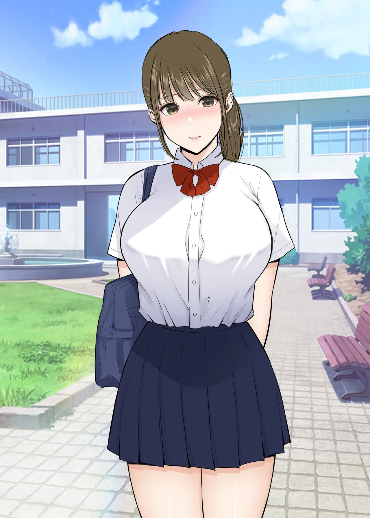 清楚に見えて実はエッチな先輩マネージャーと、他の野球部員に内緒で毎日中出しセックスしてる - page38