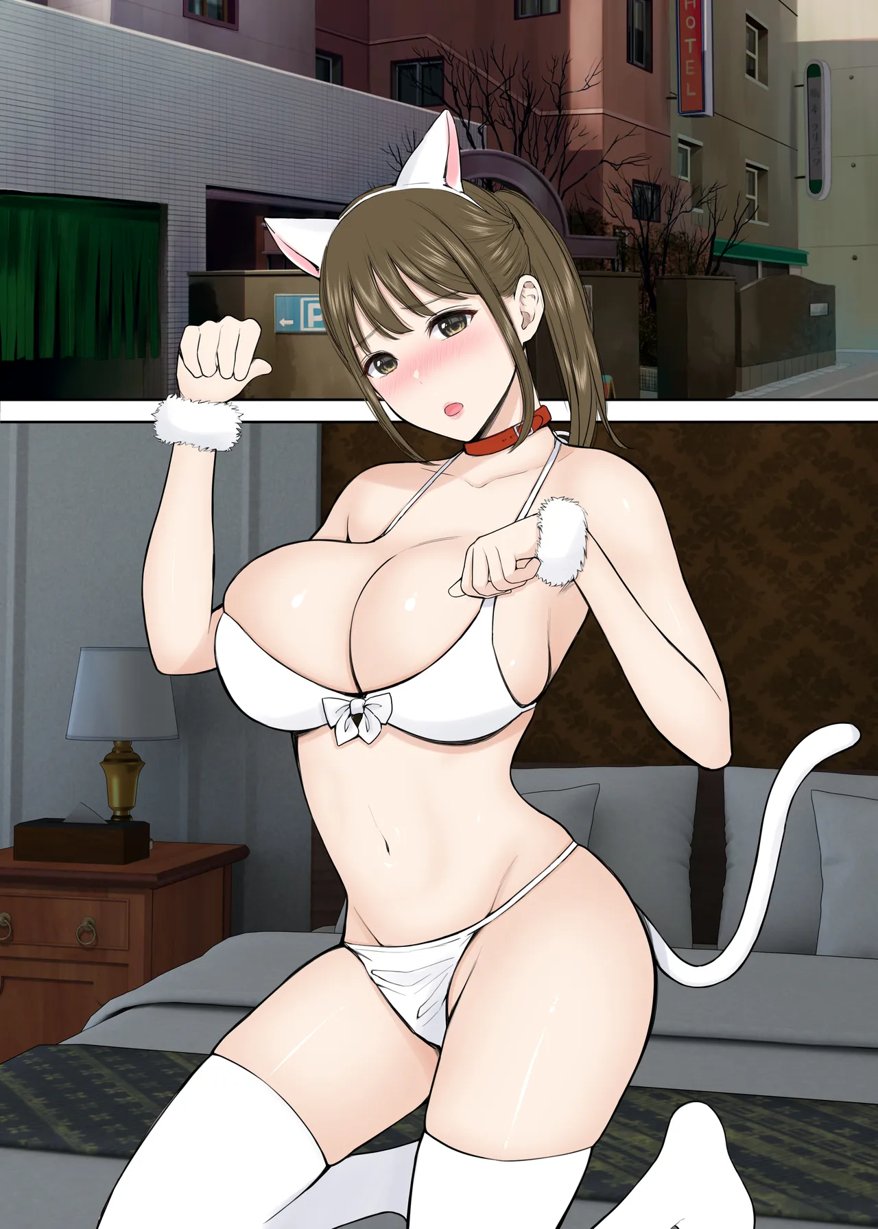 清楚に見えて実はエッチな先輩マネージャーと、他の野球部員に内緒で毎日中出しセックスしてる - page65