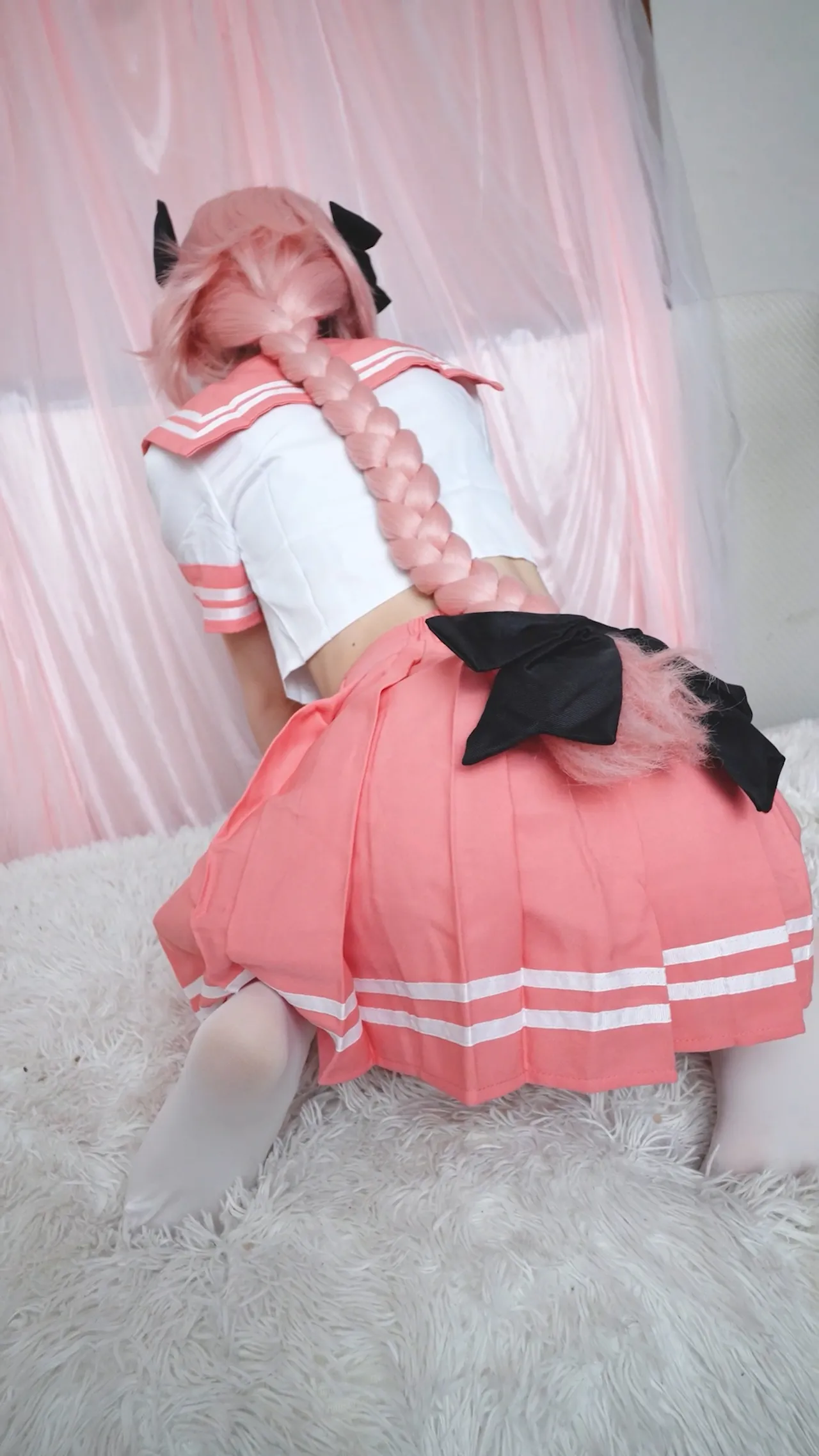 在宅20代OLコスプレイヤー、FGOアストルフォ＆***島風で4回中出し！男の娘コスなのに妊娠のリスクにドキドキ/// - page3