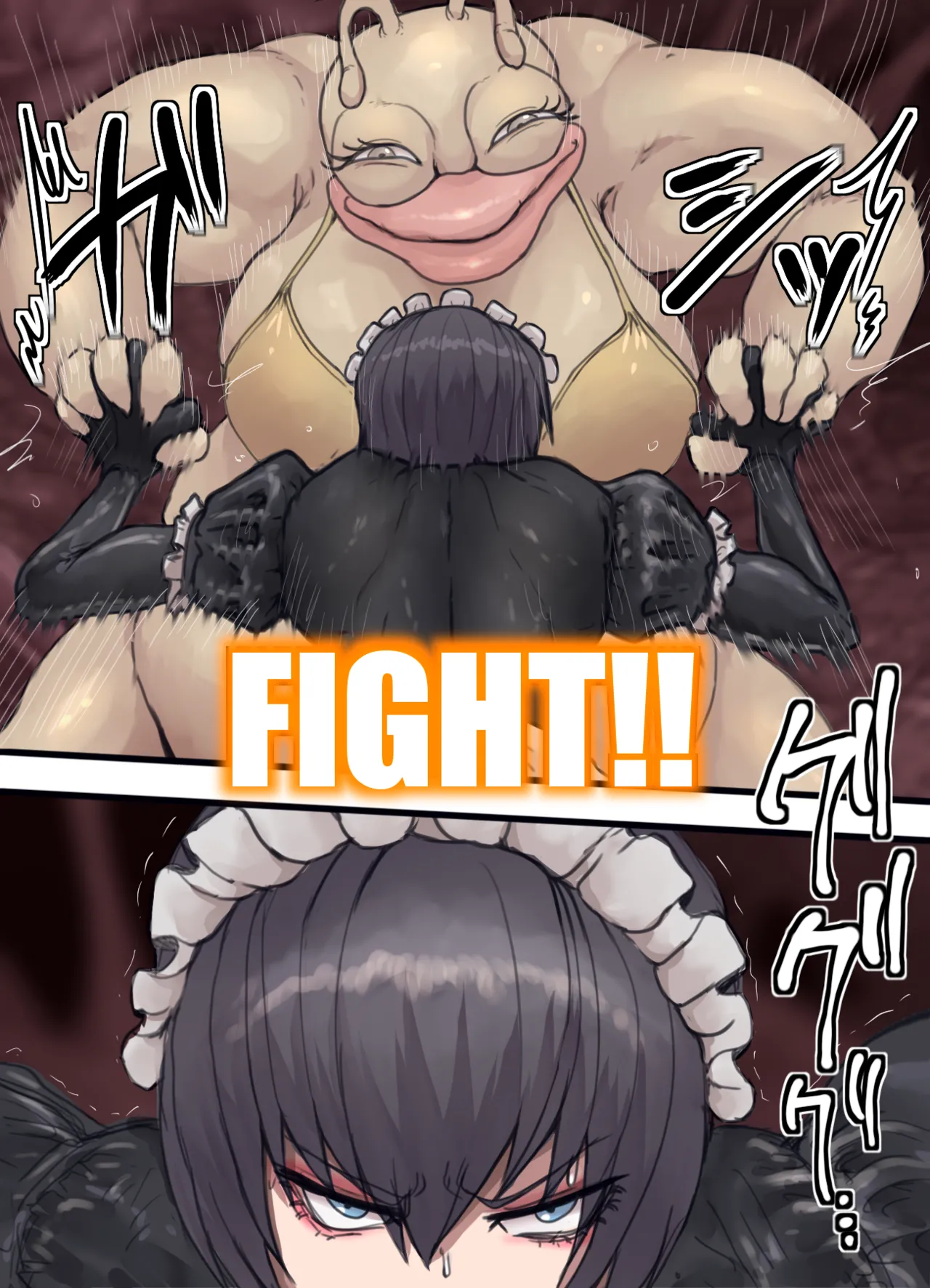 BHM - Monster Lab - Maid vs Madame Slug - page2