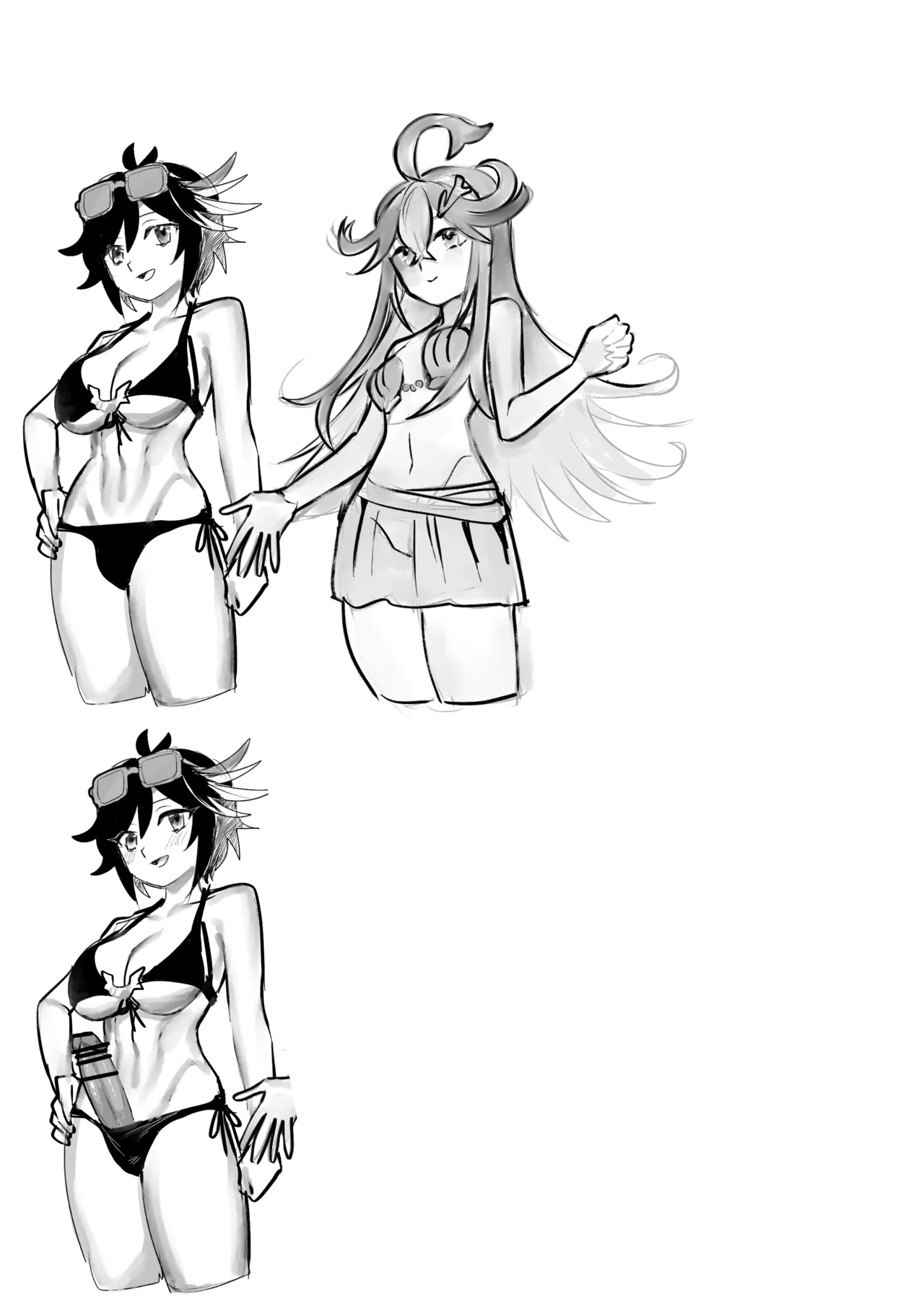 Futanari Otsuu and Little Mermaid 2 - page4