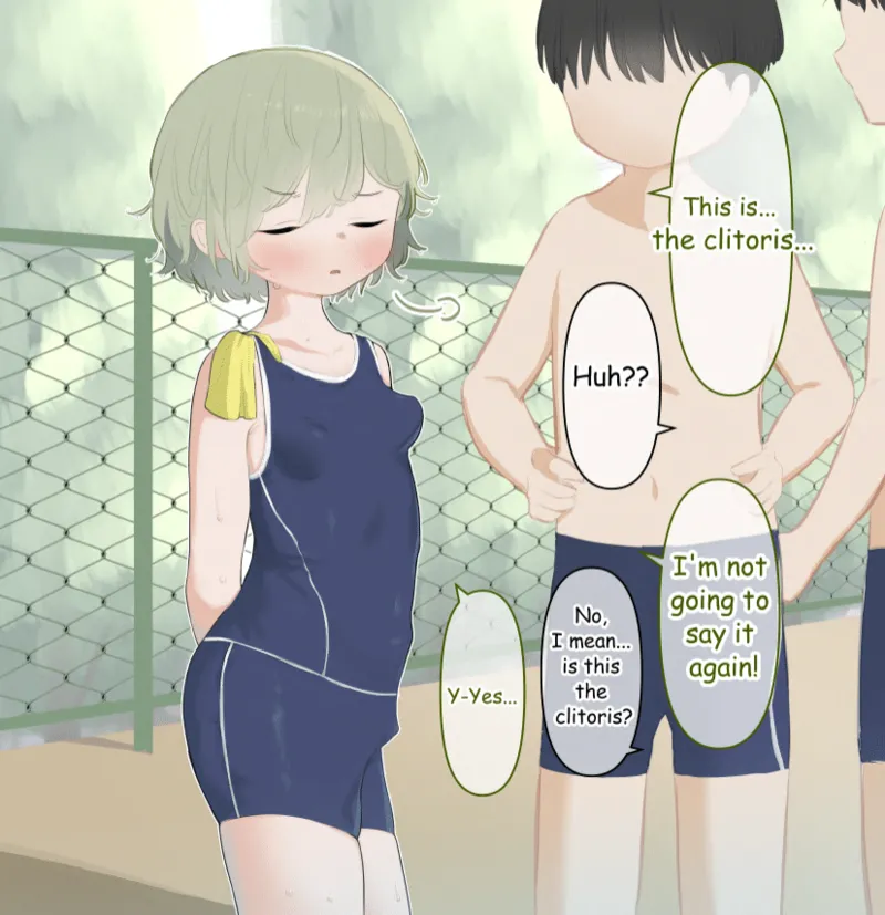 クリが大きいことが水泳の授業でバレちゃった女の子 - page6