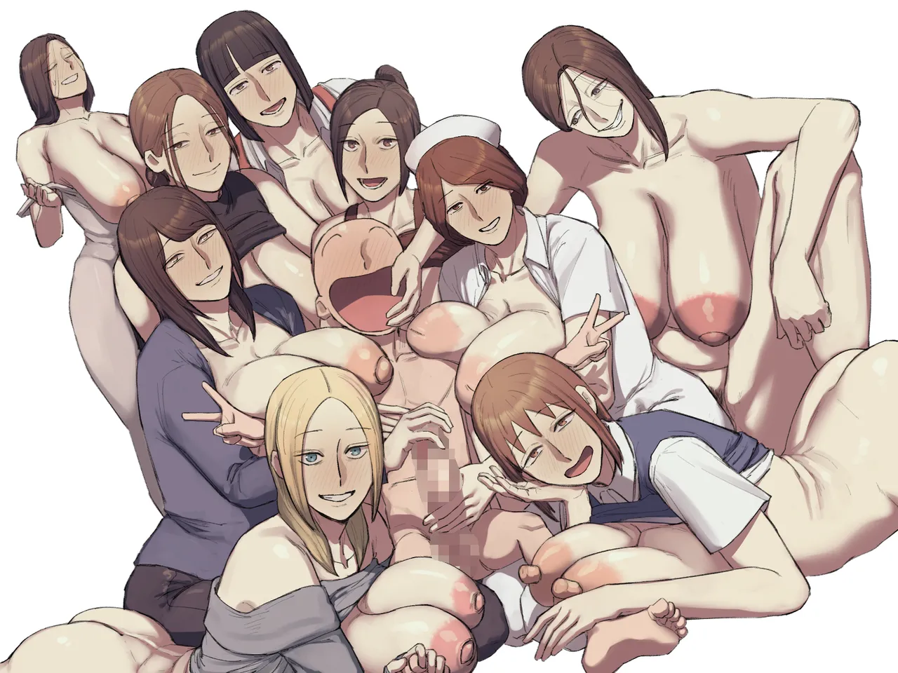 【フルカラー版】学校の長乳七不思議に一目惚れ!【後編】 - page2