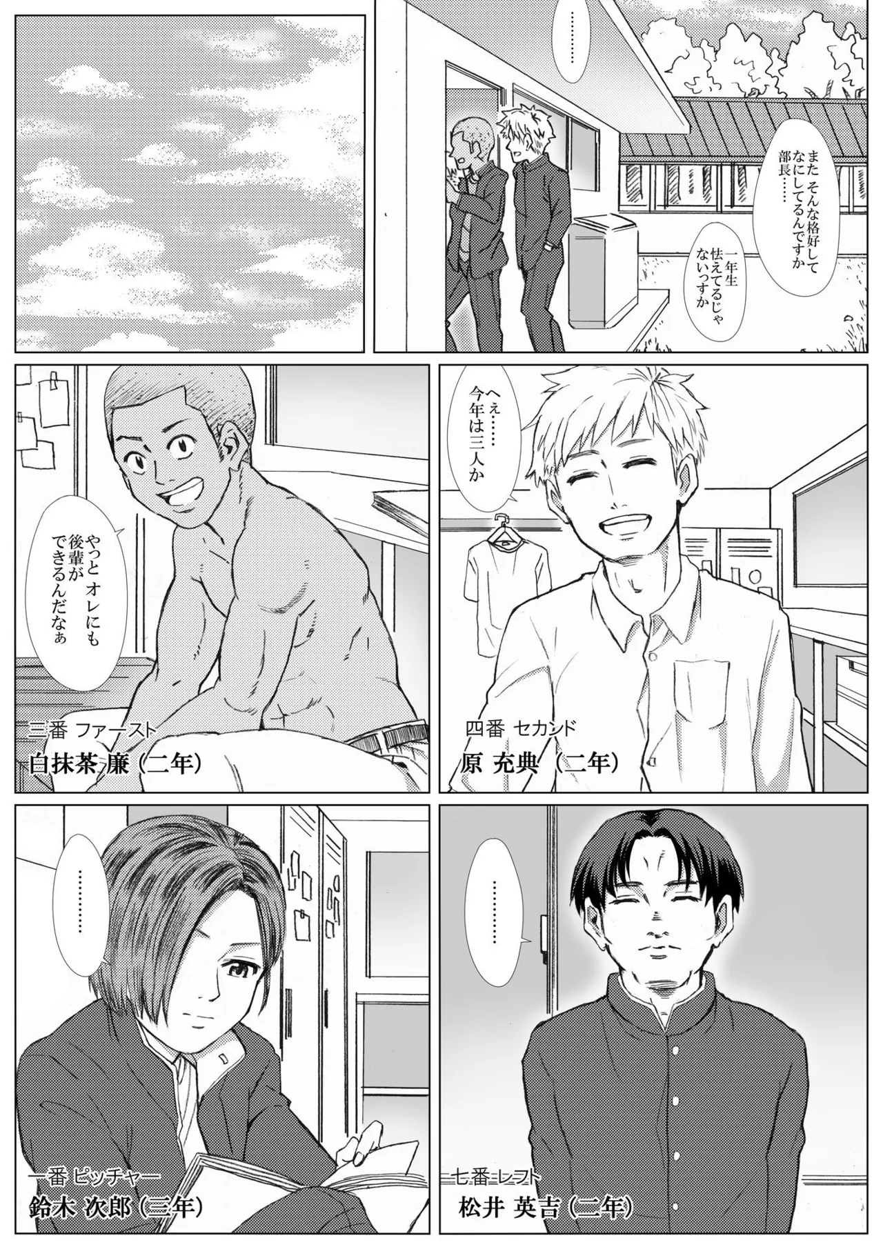 黒朕光学園野球部のエロ活動記録 - page7