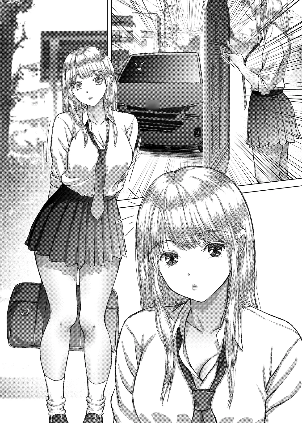 ことりちゃんの災難のまとめ本 巨乳J系、通学即輪○。 [無字+サンプル] - page3