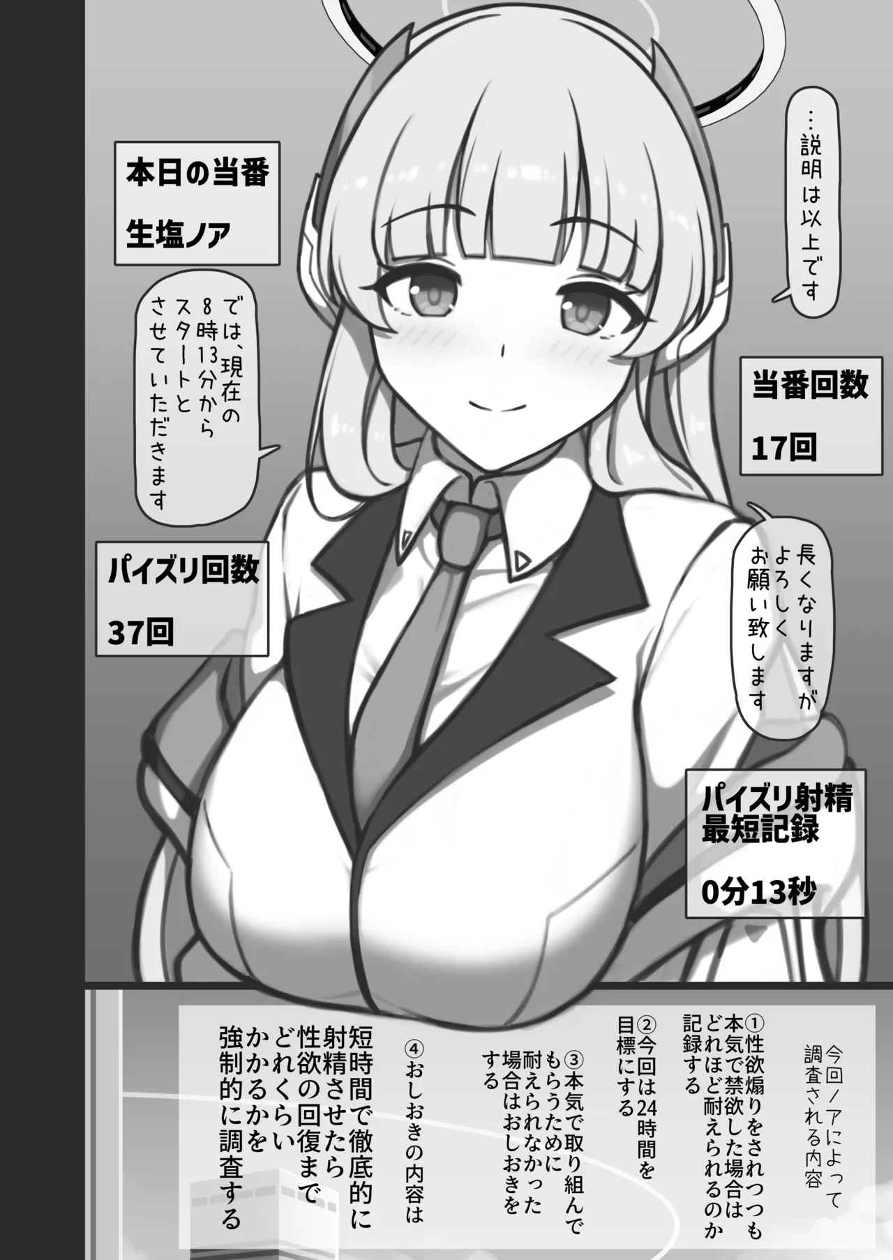 パイズリ欲求にどれだけ弱いのか記録されています。 - page3
