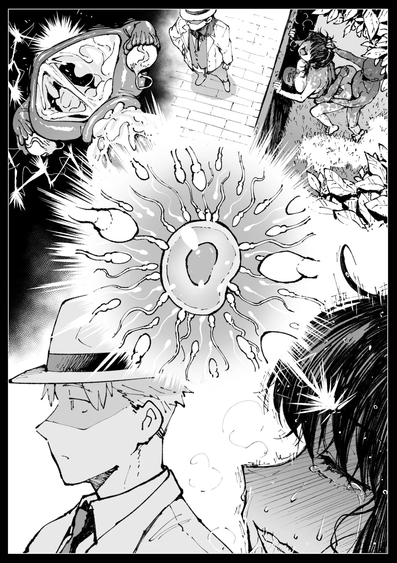 浮浪者につかまるヨルさん - page24