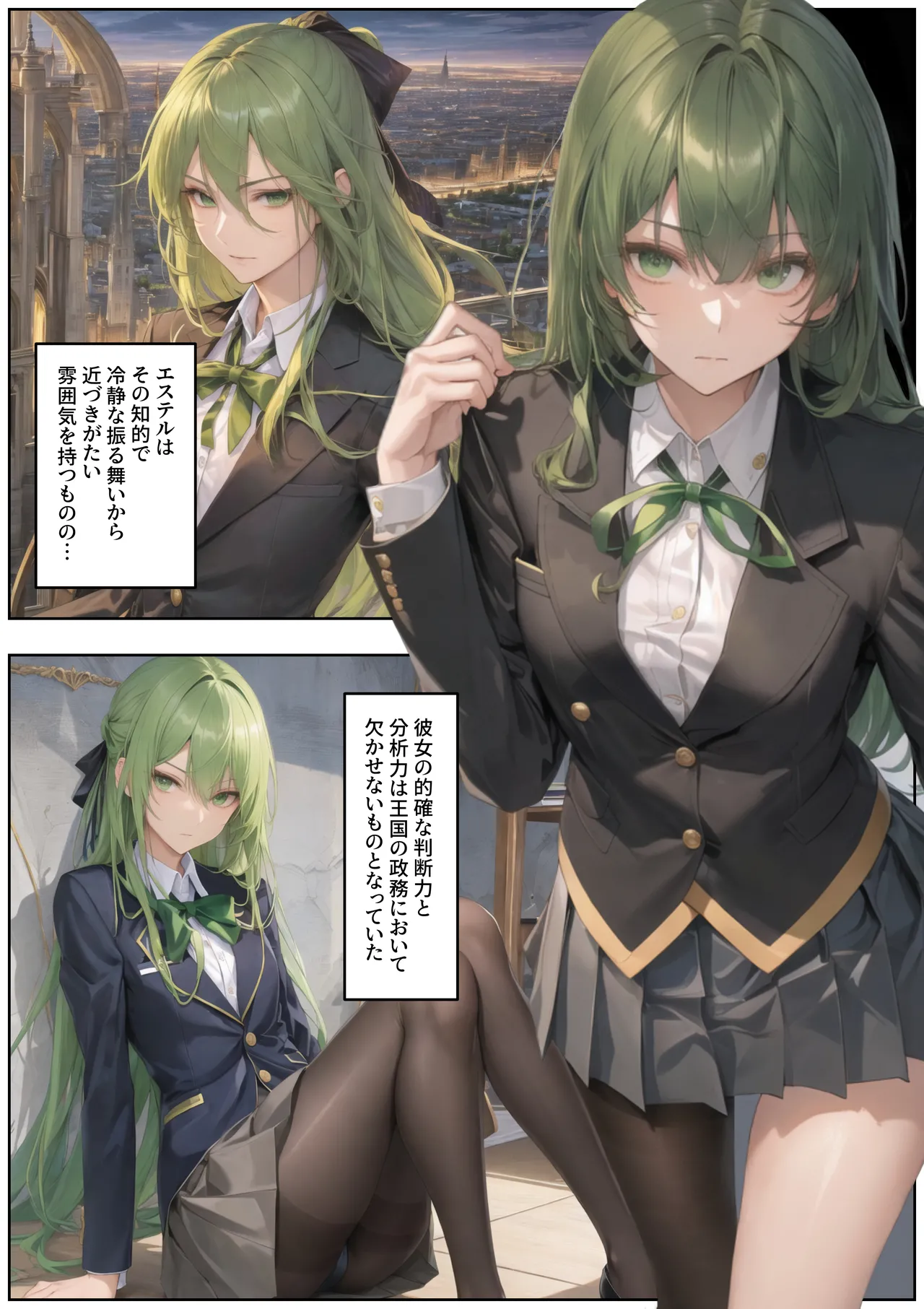 売奴家畜化調教6 政務官エステル [AI Generated] - page4