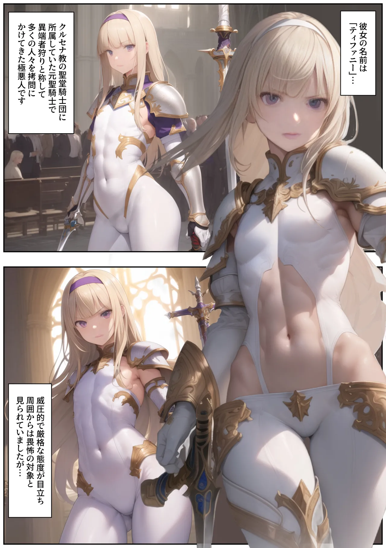 売奴家畜化調教4 聖騎士ティファニー [AI Generated] - page38