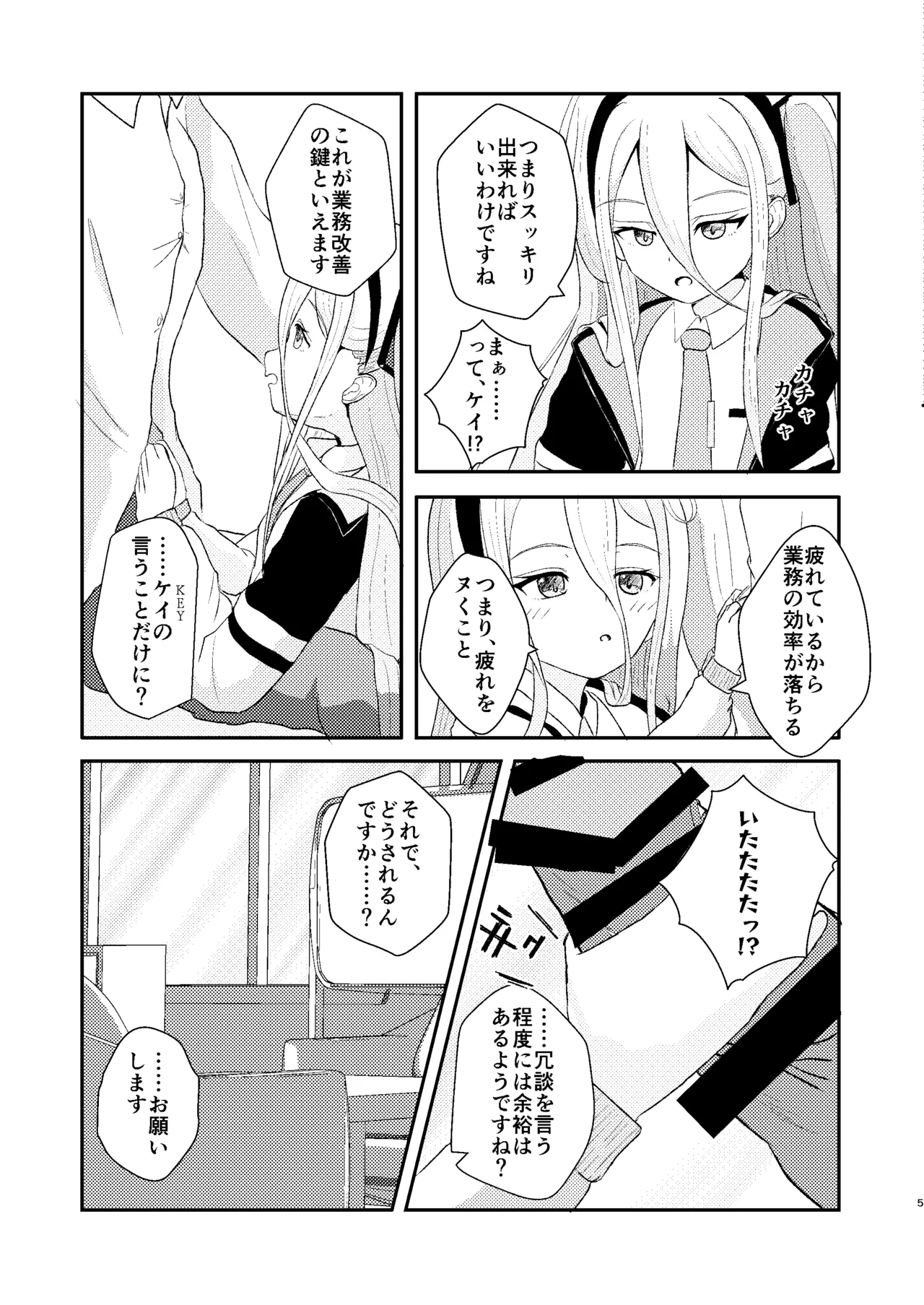 これは先生が疲れているから仕方なくですっ - page6