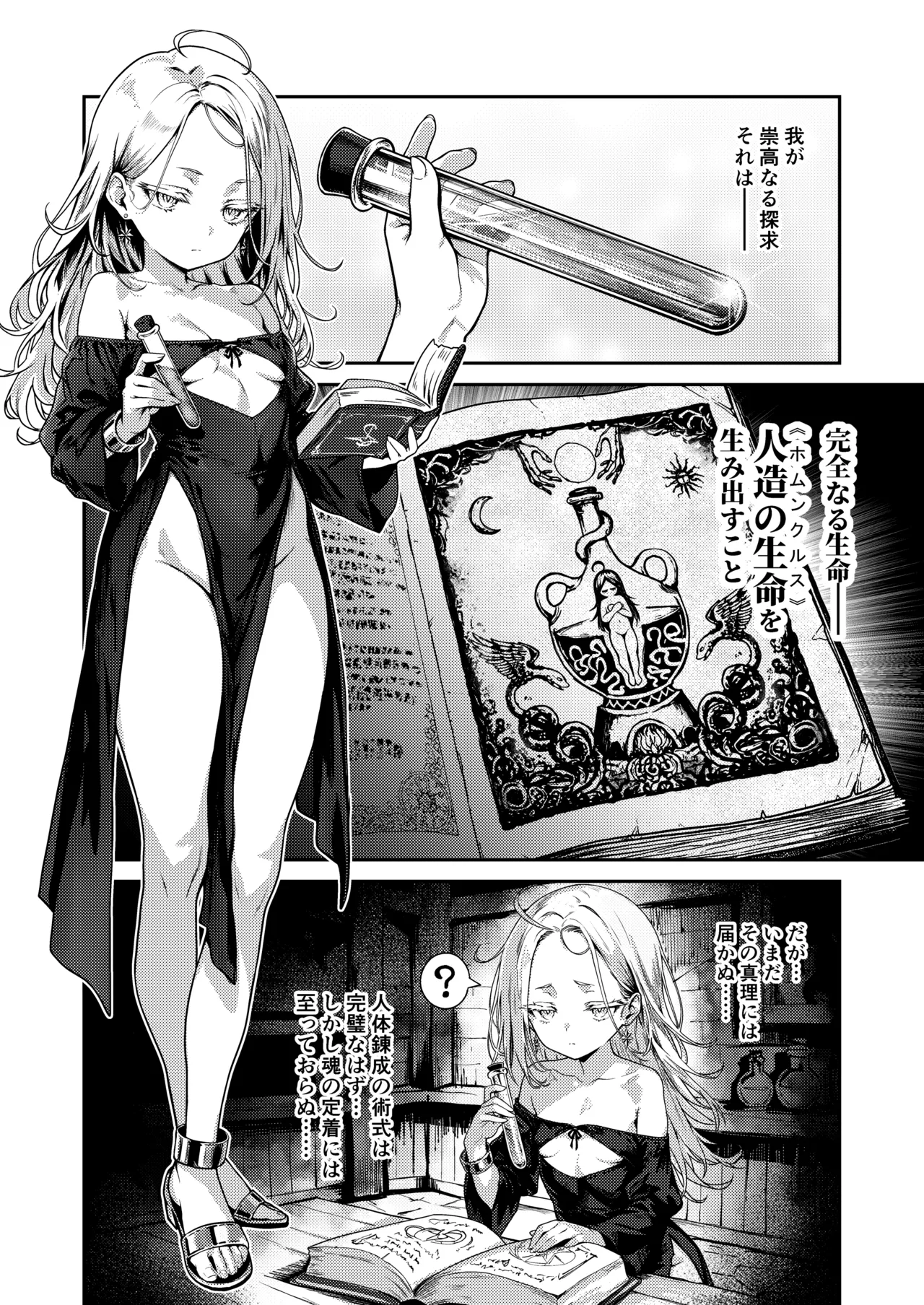 とある錬金術師の孤高の叡智研究録 - page3