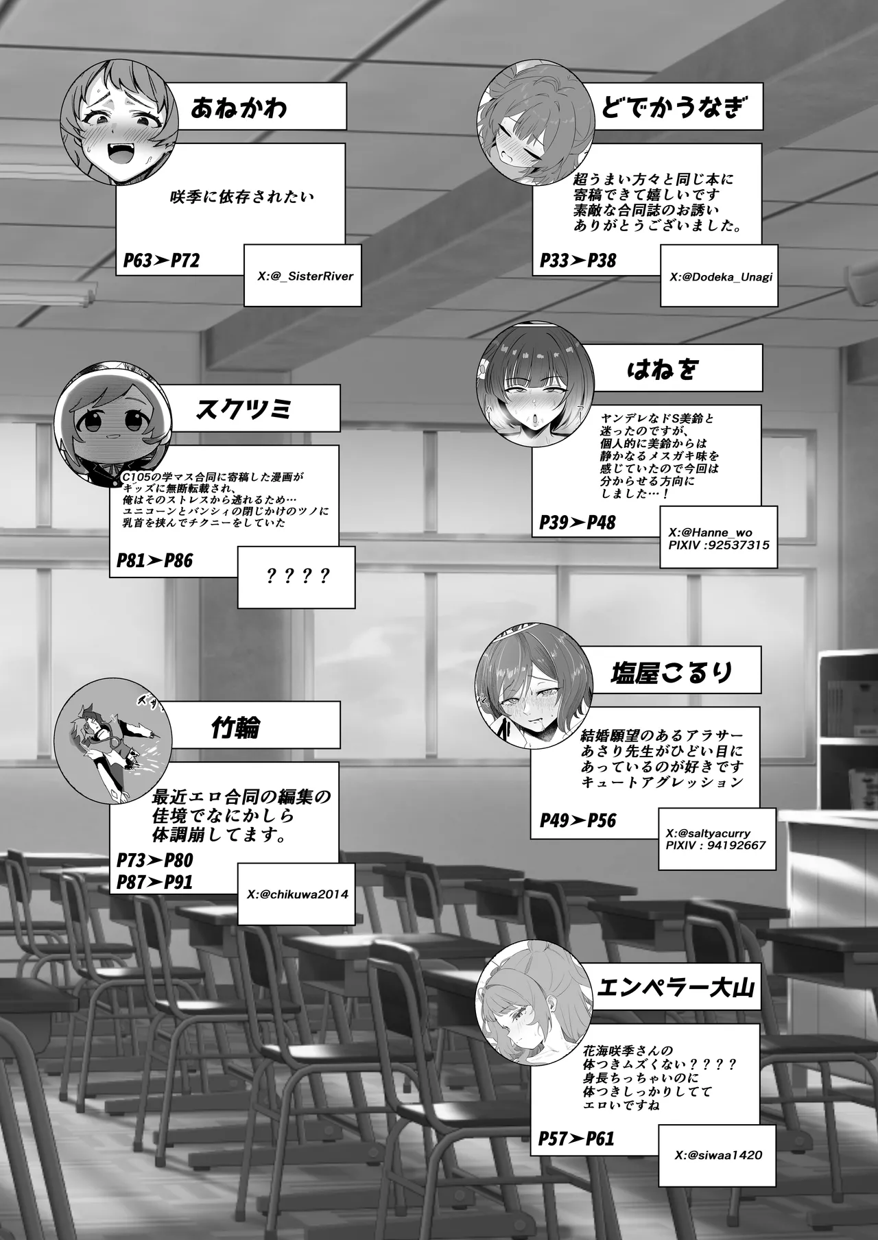 学マスドスケベ合同誌『学園イキスギマスター3』 - page92