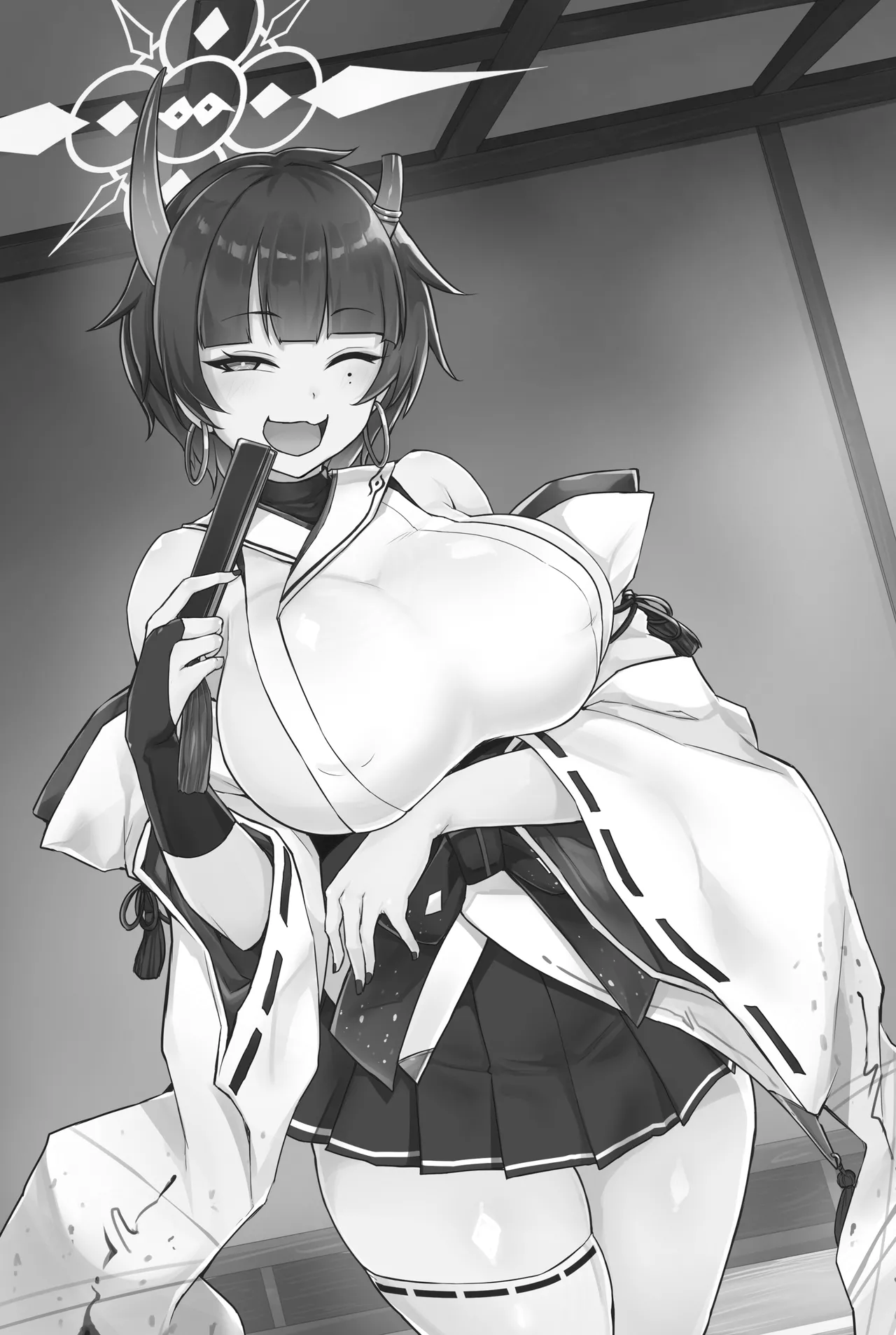 ニヤニヤ顔がトロけるまでパコパコする話 - page2