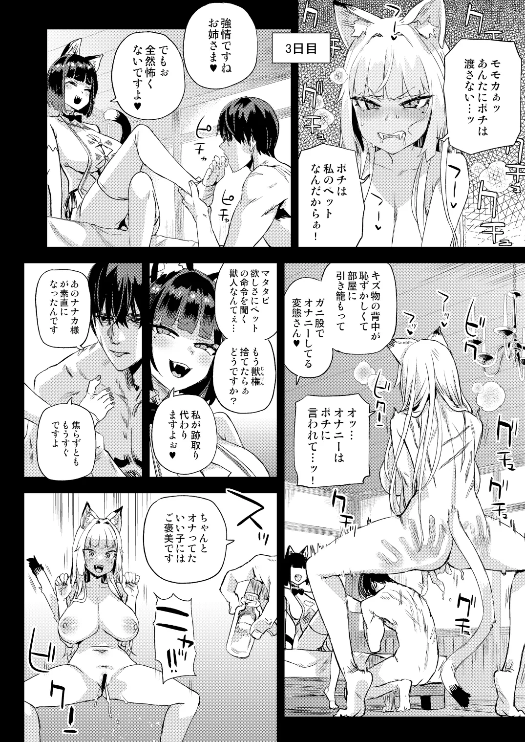 猫族娘はヒトを飼う。 - page29