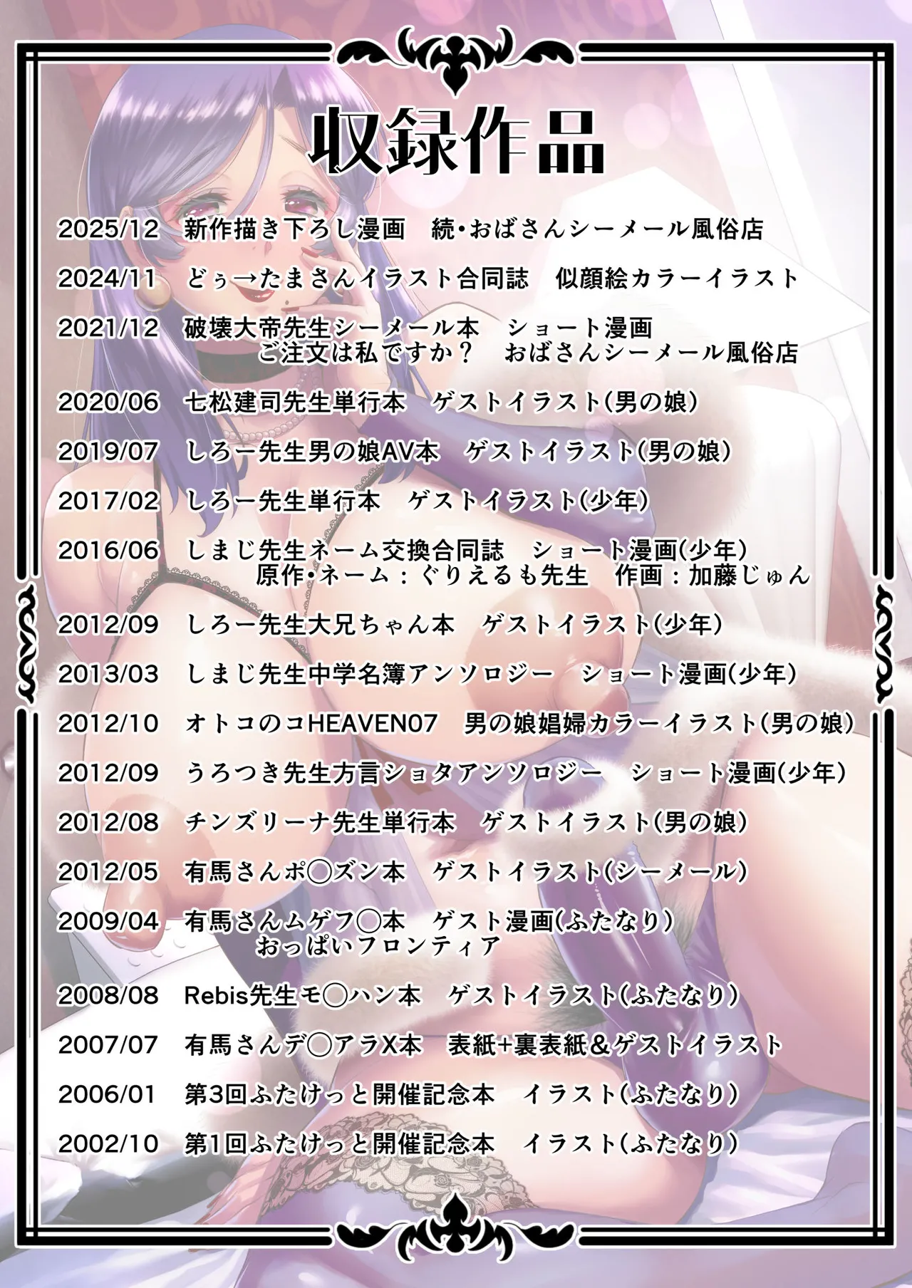 おばさんシーメール風俗店とオトコノコ・ふたなり詰合せ 加藤じゅんゲスト寄稿作品集 - page60