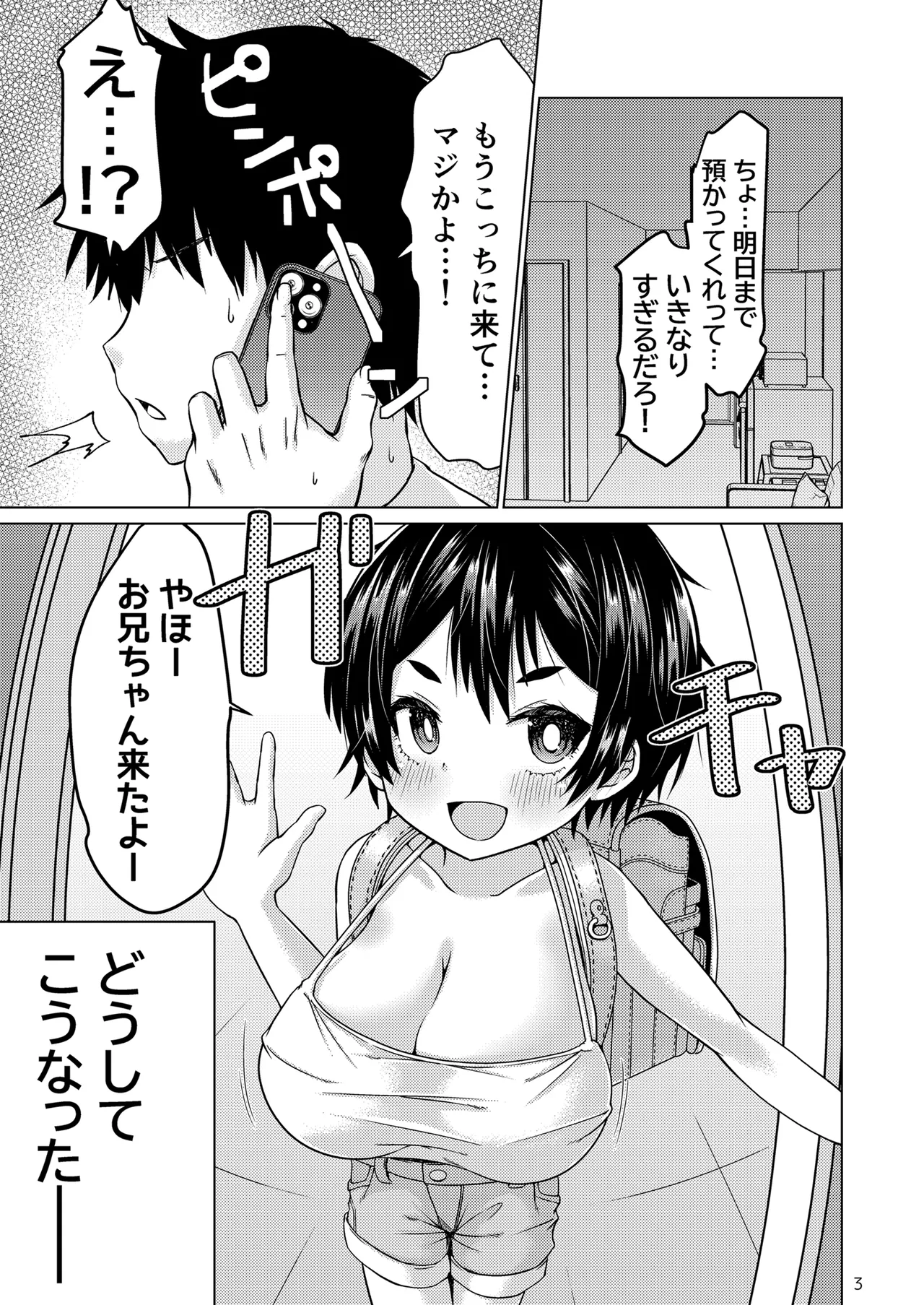 無知なコがおとまりにやってきたぞ！ - page3
