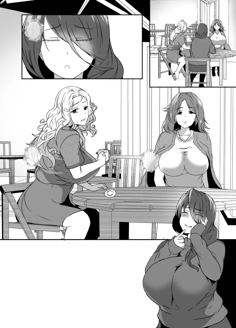 娘がふたなり絶倫なのでママ友に性処理を手伝ってもらう - page62