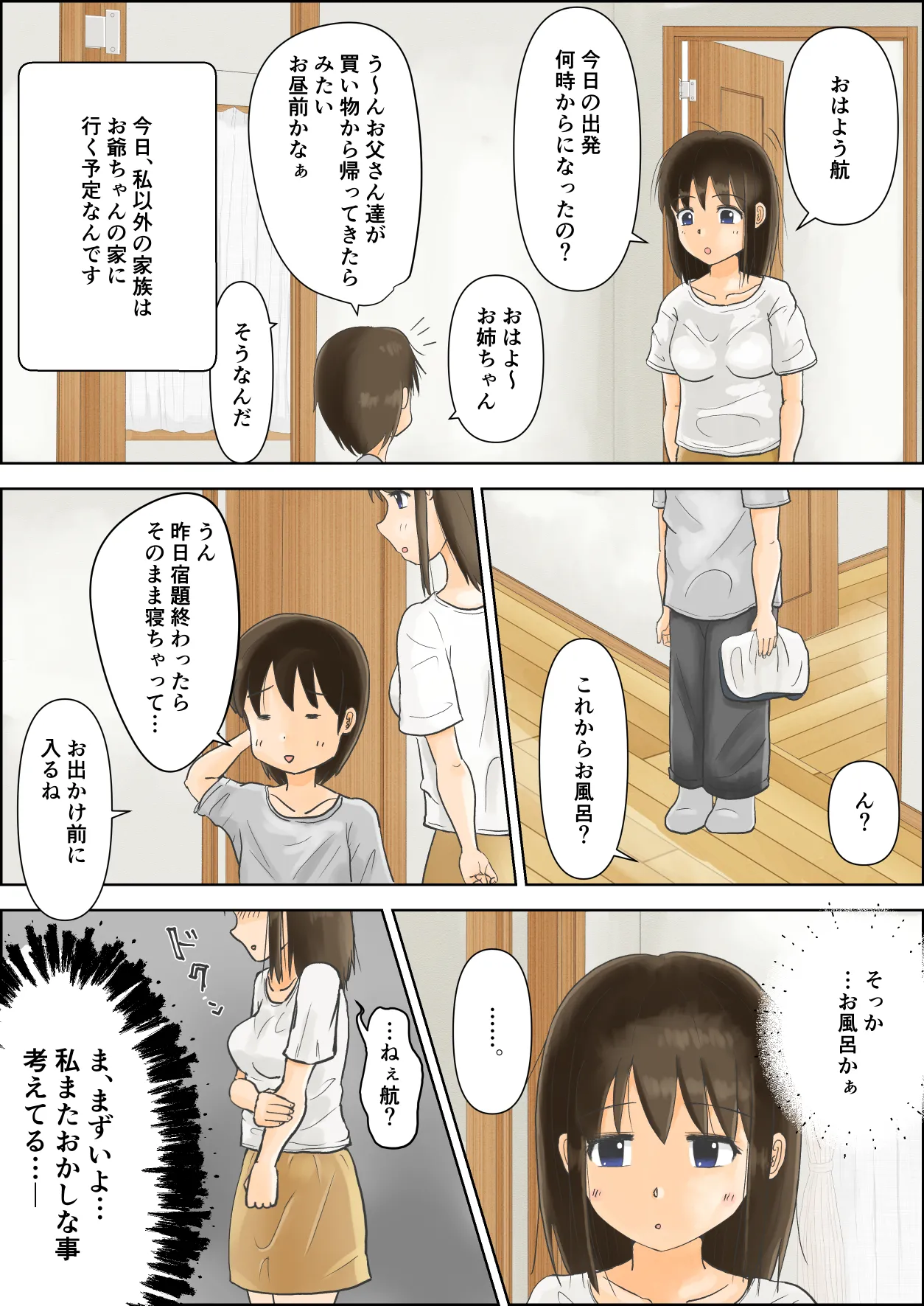 お姉ちゃんの露出体験記 3 - page2