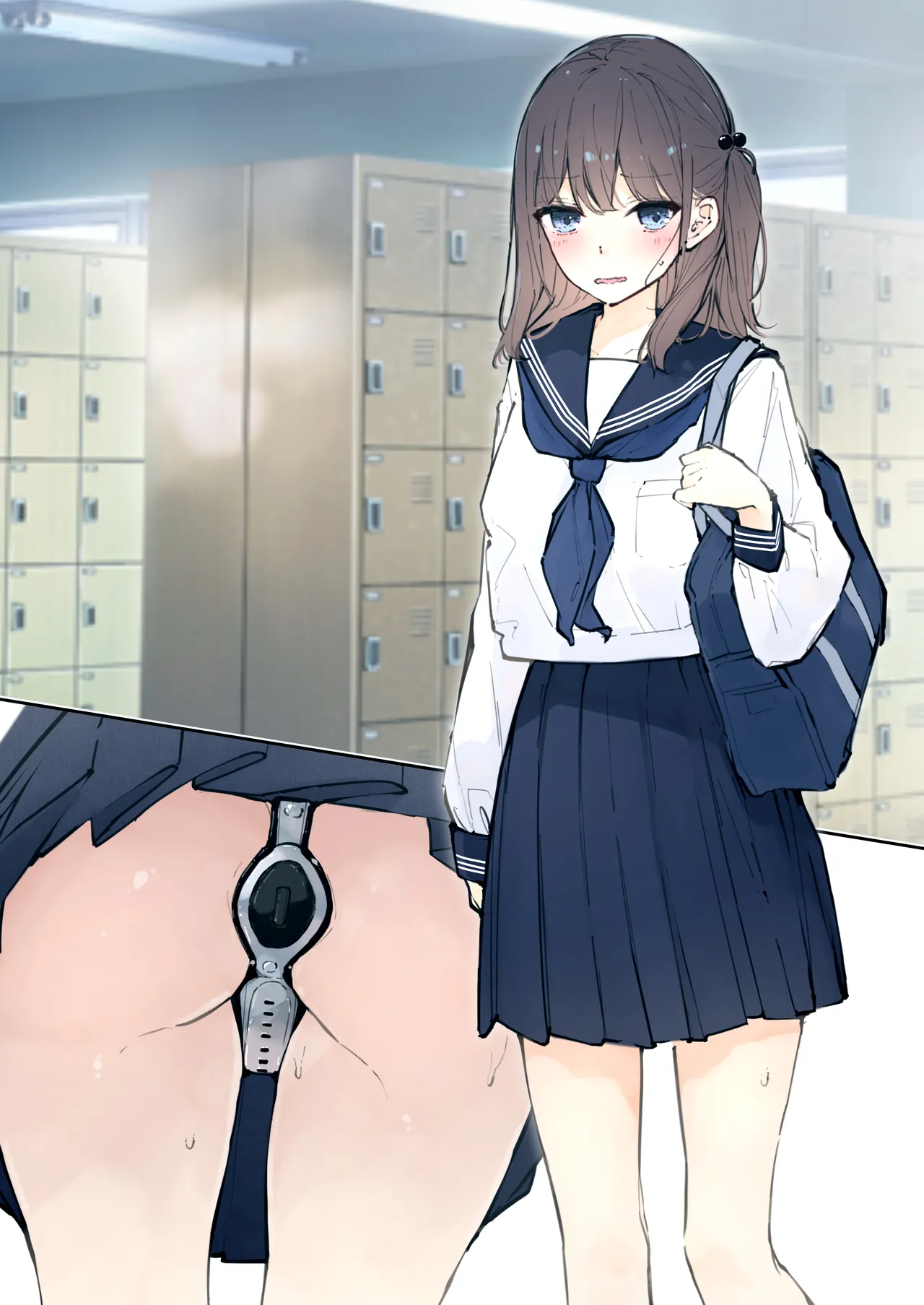 ［なのなんの］ 貞操帯●教されてる女の子01 - page8