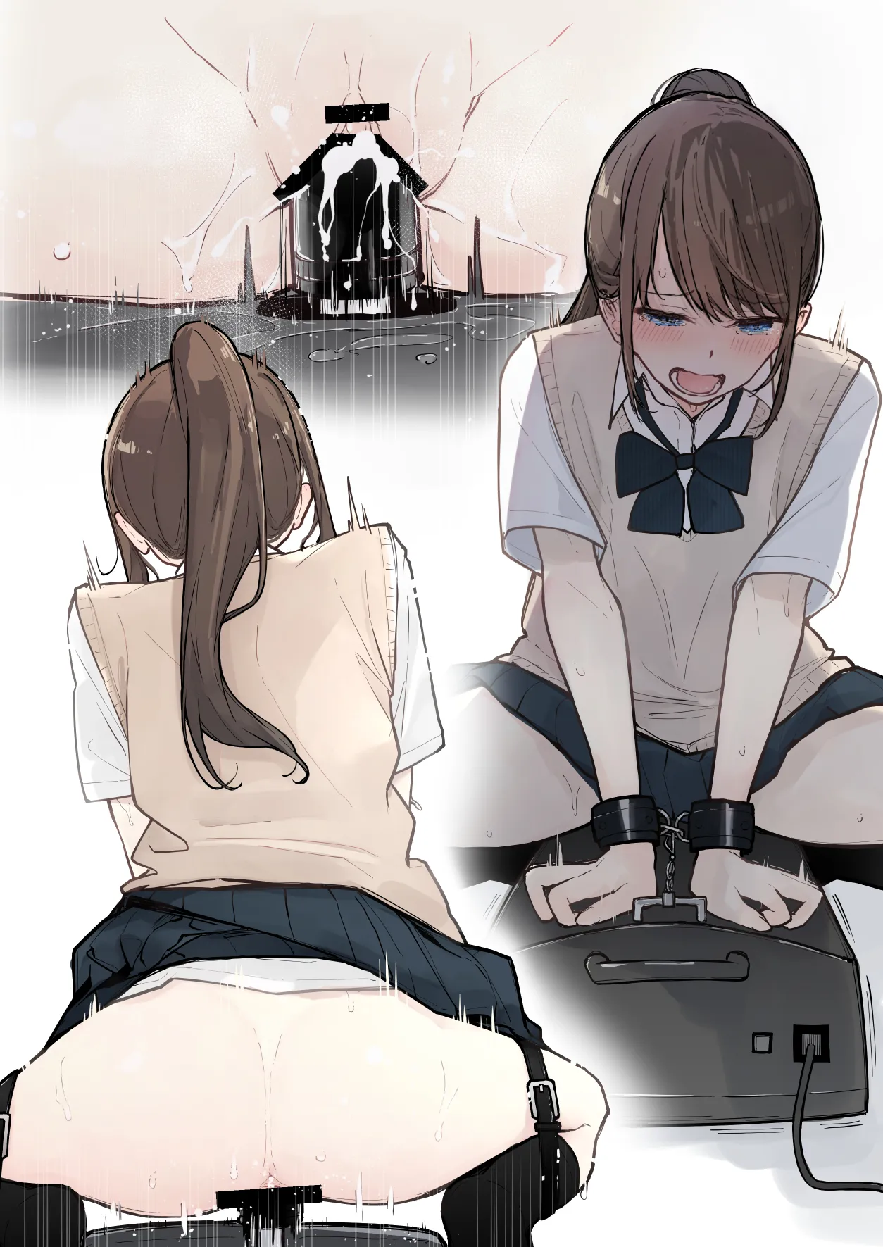 ［なのなんの］ 制服おもちゃ放置 02 - page3