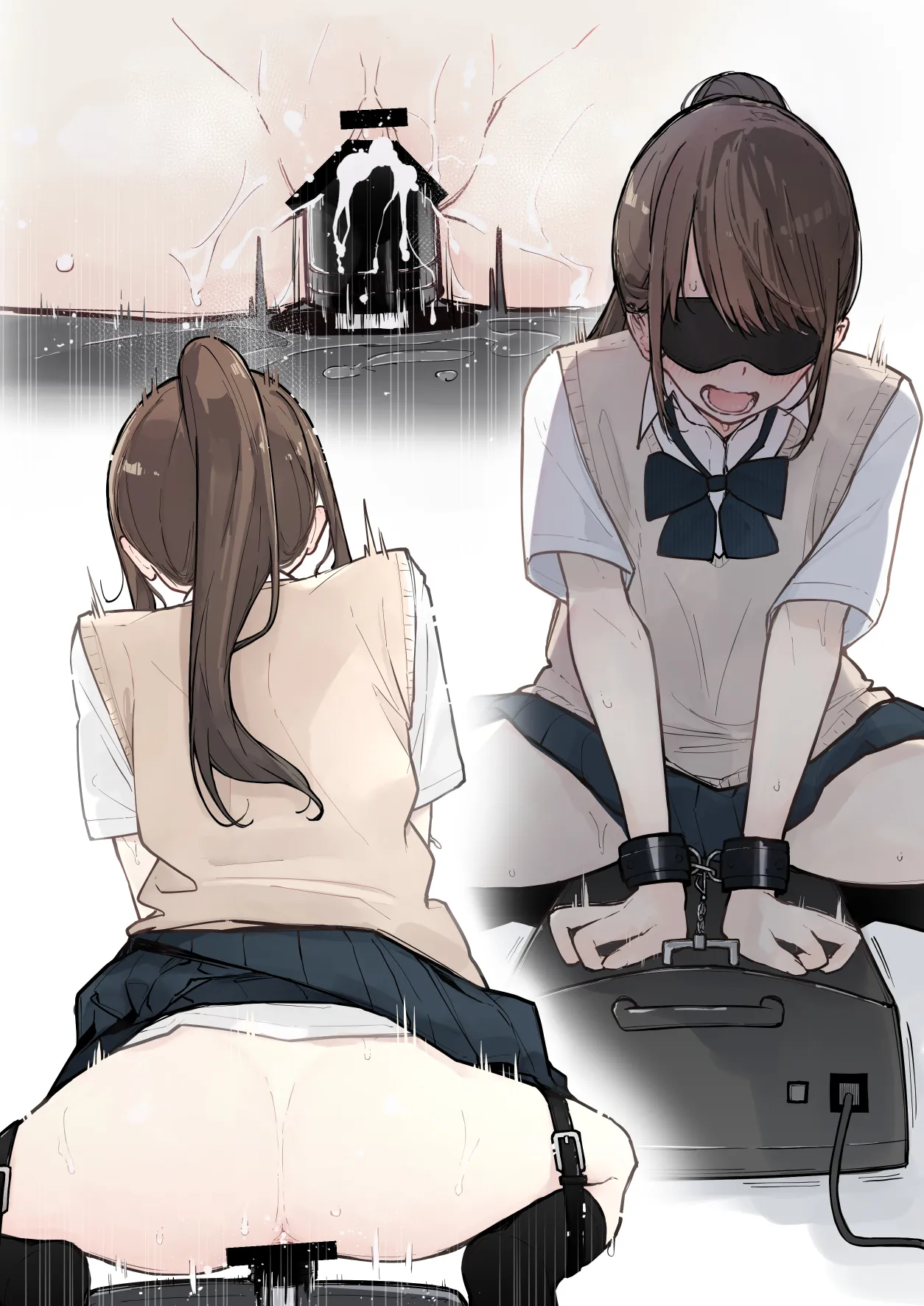 ［なのなんの］ 制服おもちゃ放置 02 - page5