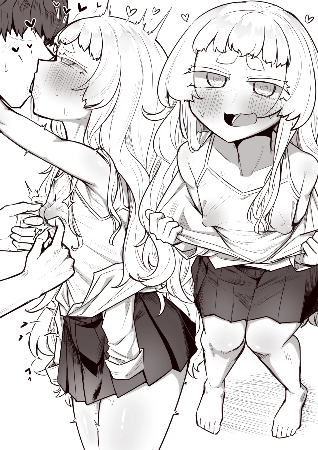 腐れ縁雑魚乳首 02 - page55