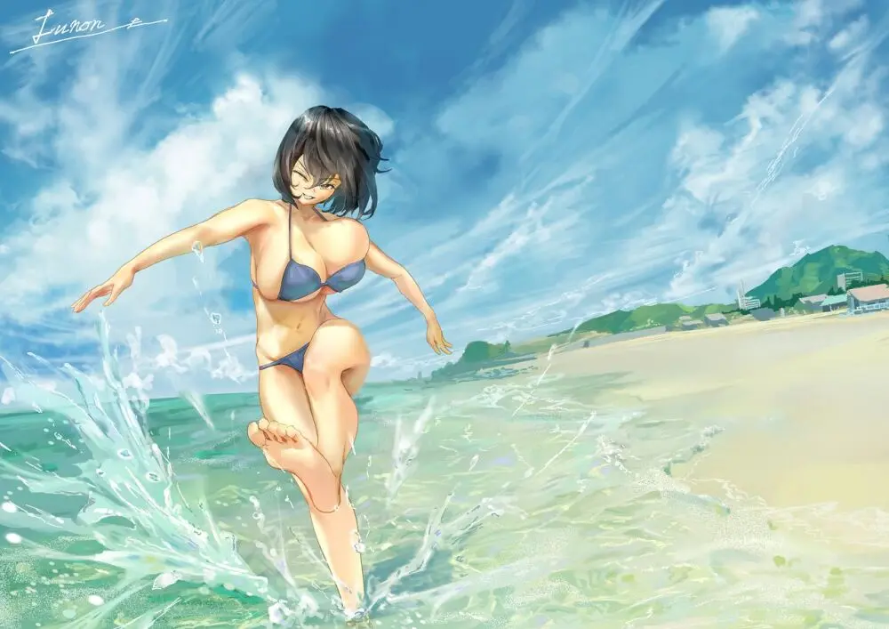 後輩・羽雅音ちゃん 夏の魔法・青い嵐編 ＋ 海編 - page25