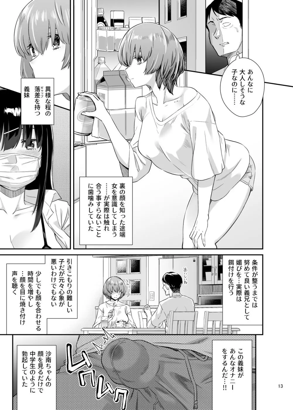 沙南ちゃんを眠らせてぶち●す - page12