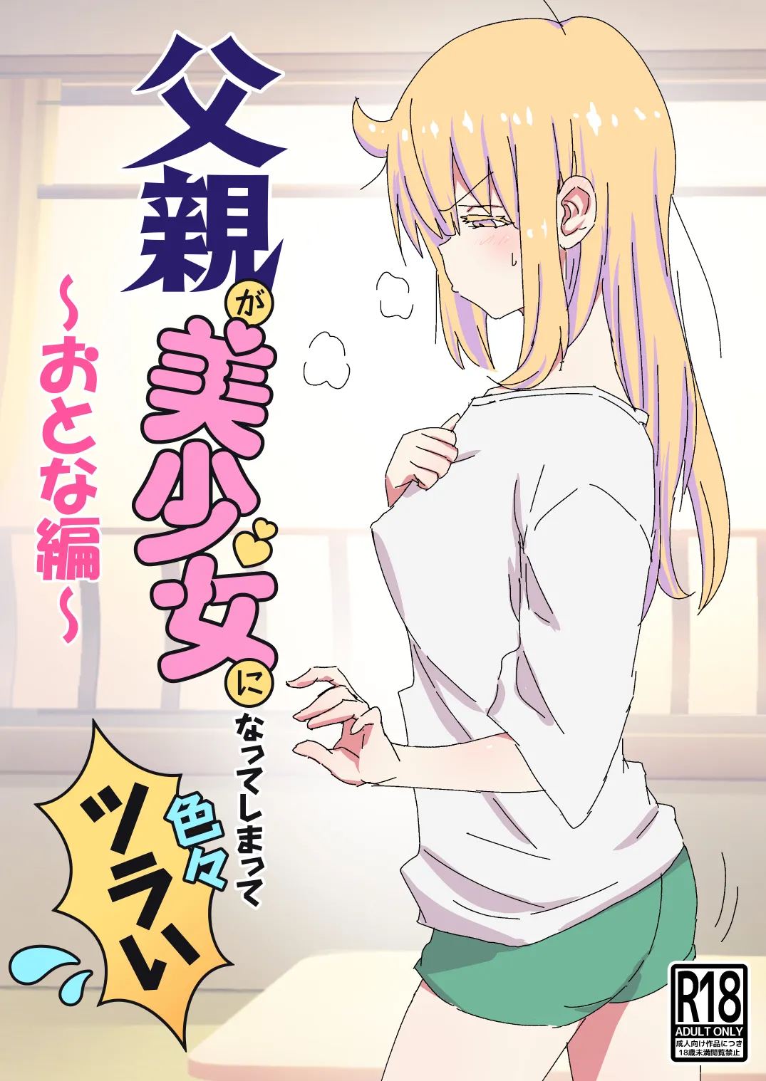 父親が美少女になってしまって色々ツラい～おとな編～ - page1