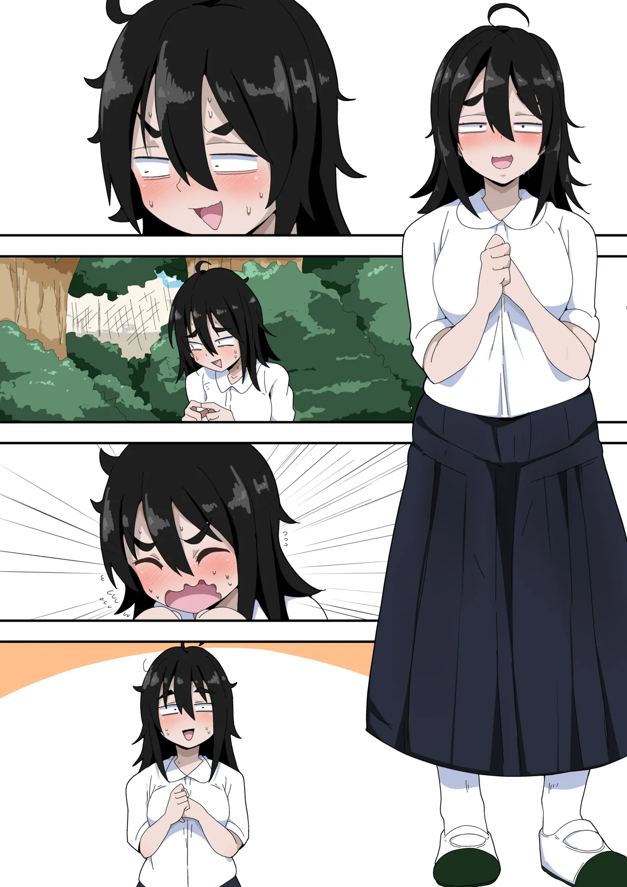 地味子ちゃんをオナホにする話し - page106