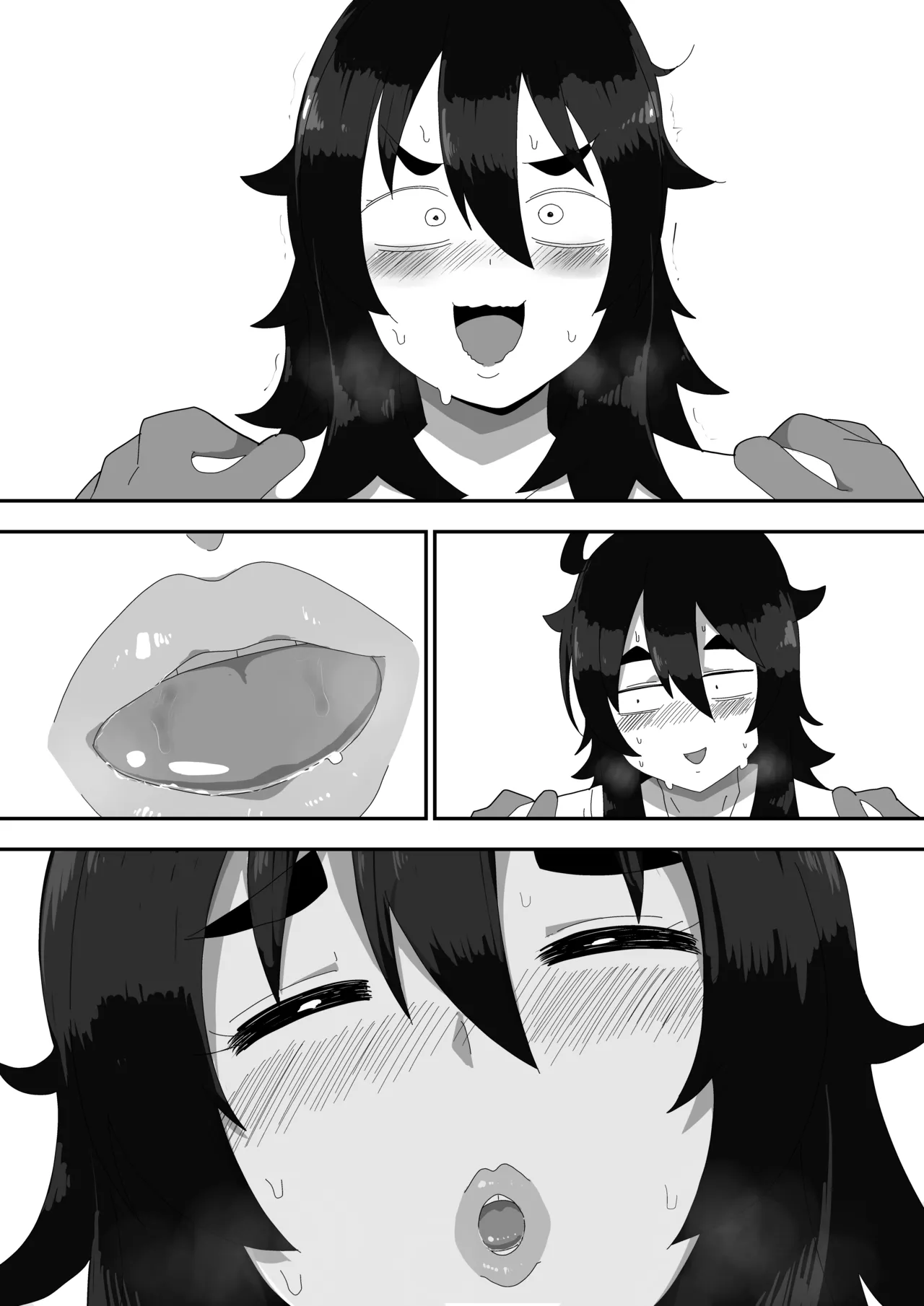 地味子ちゃんをオナホにする話し - page114