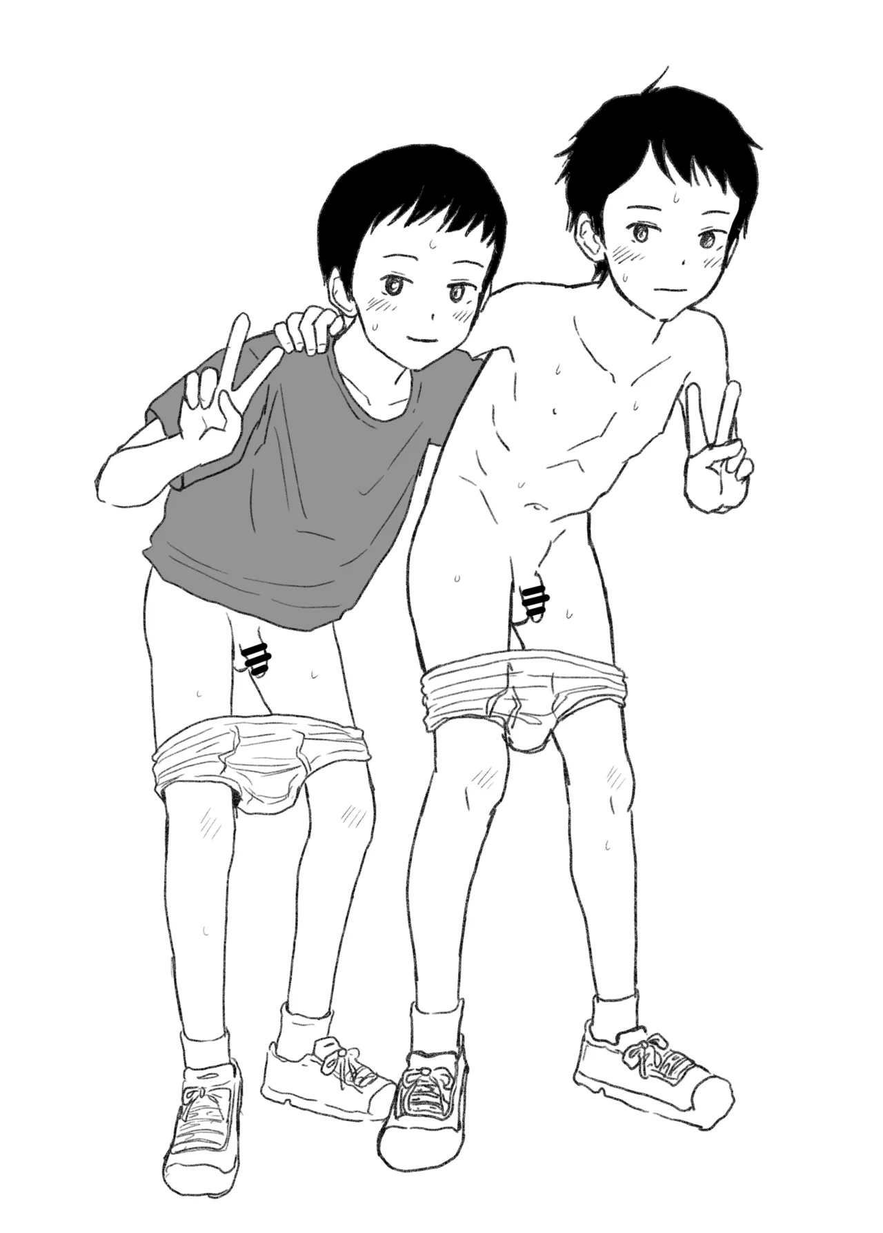 サマーキャンプの夜 自慰少年アナル開発 - page45