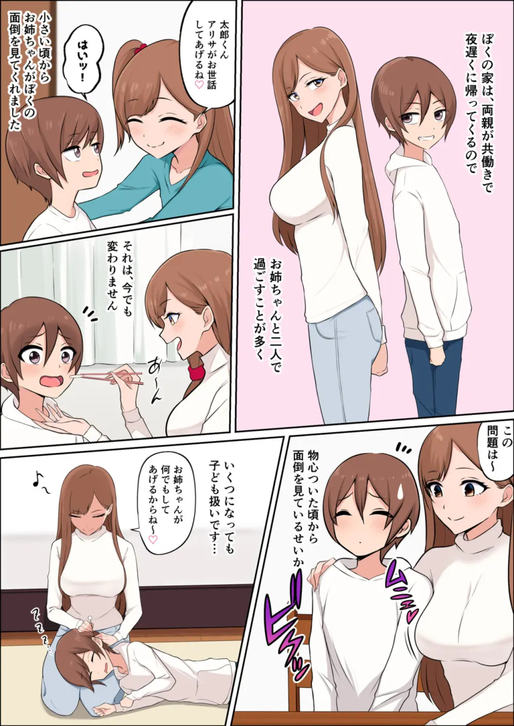 僕だけの絶対的お姉ちゃん - page8
