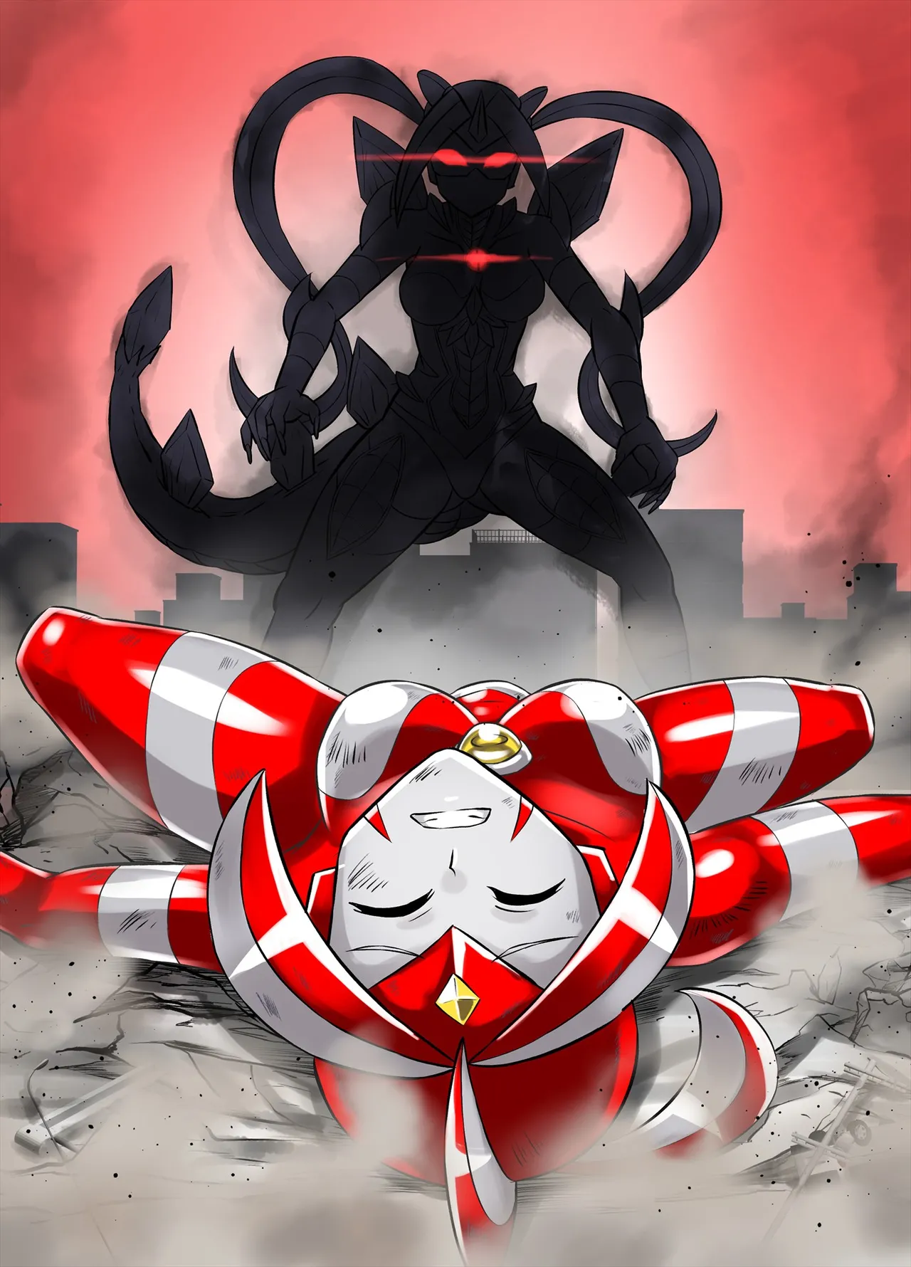 アルティメットレナ 第6話 決戦！VSアルティメットニナ！ - page49